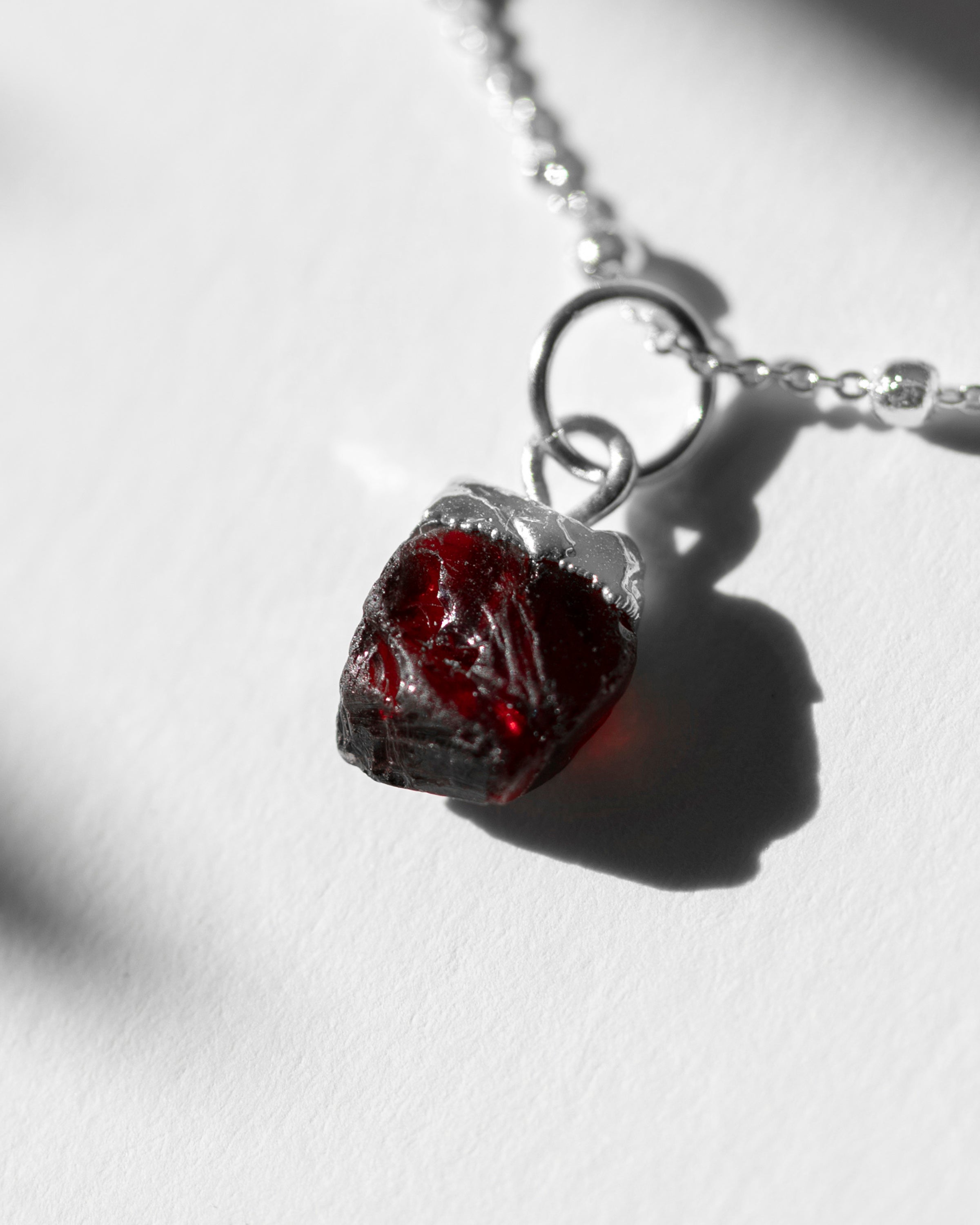 January Birthstone | Garnet Necklace