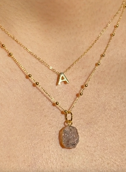 April Birthstone | Herkimer Diamond Necklace