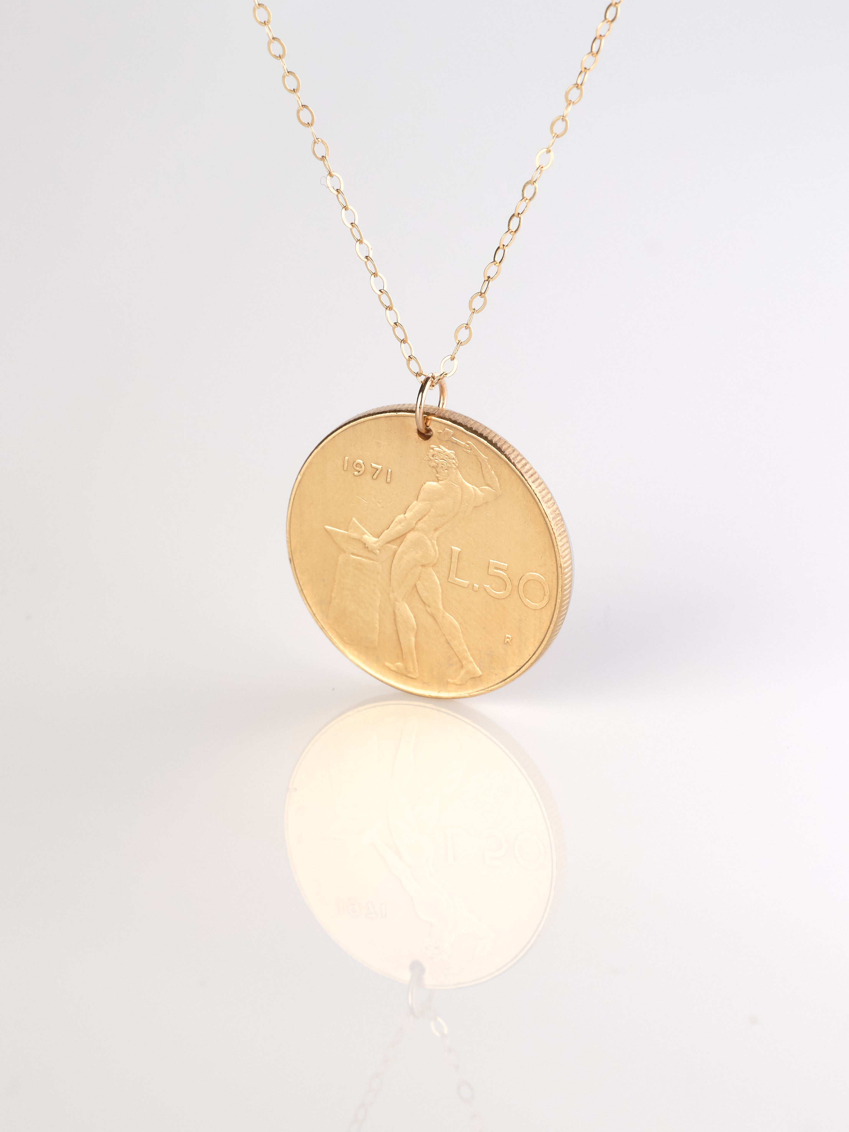 Italy | Vulcan Coin Pendant