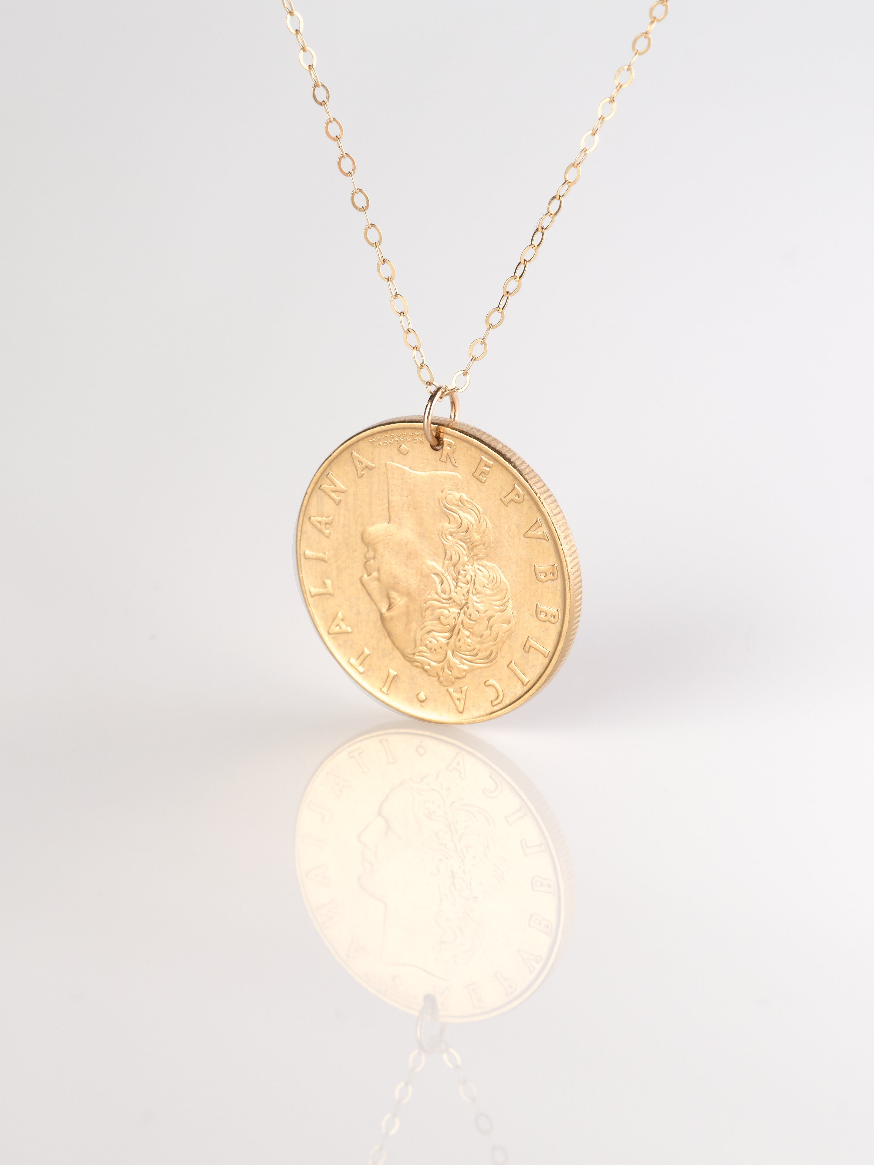 Italy | Vulcan Coin Pendant