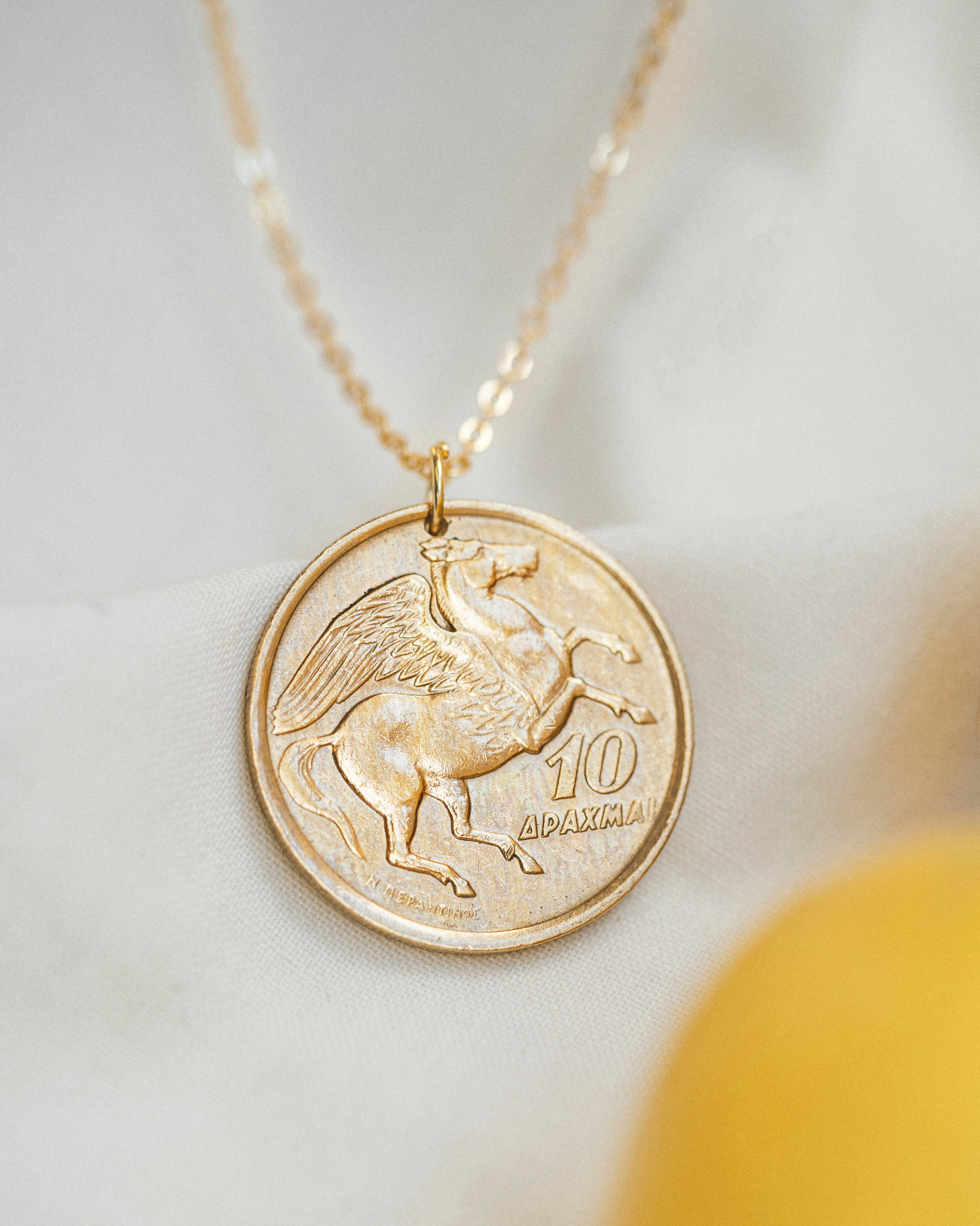 Greece | Pegasus Coin Necklace