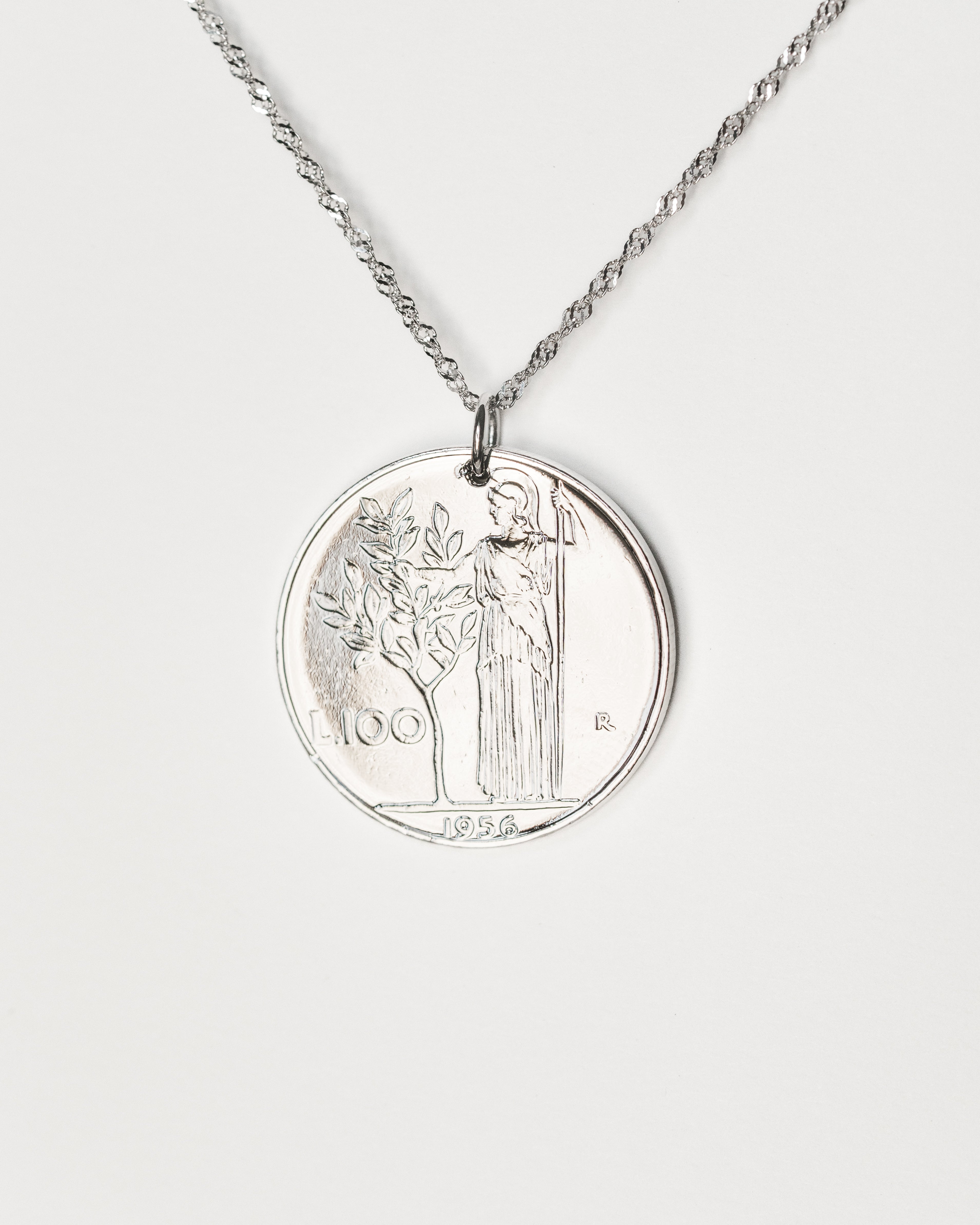 Italy | Minerva Coin Necklace