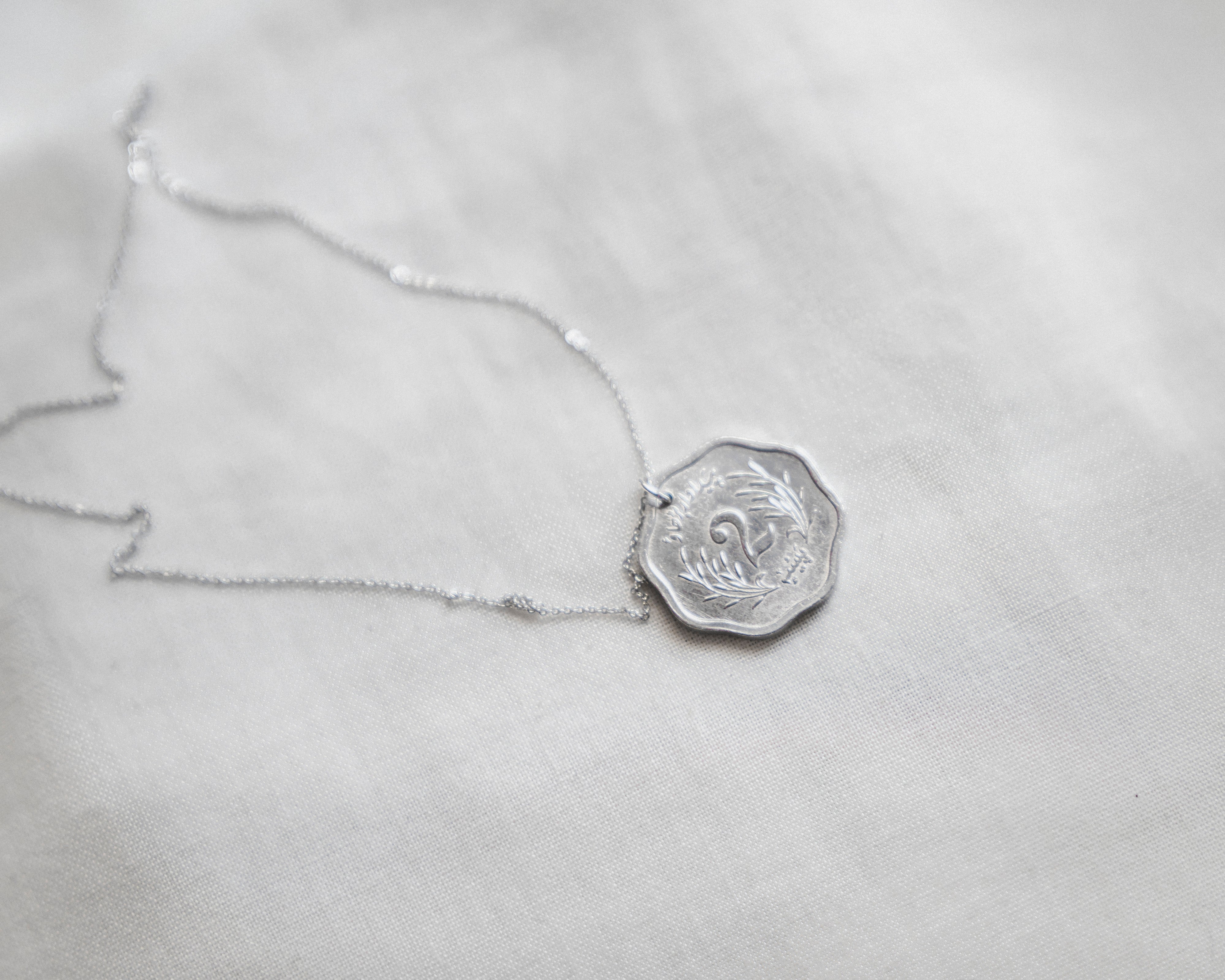 Pakistan | Wheat Coin Necklace