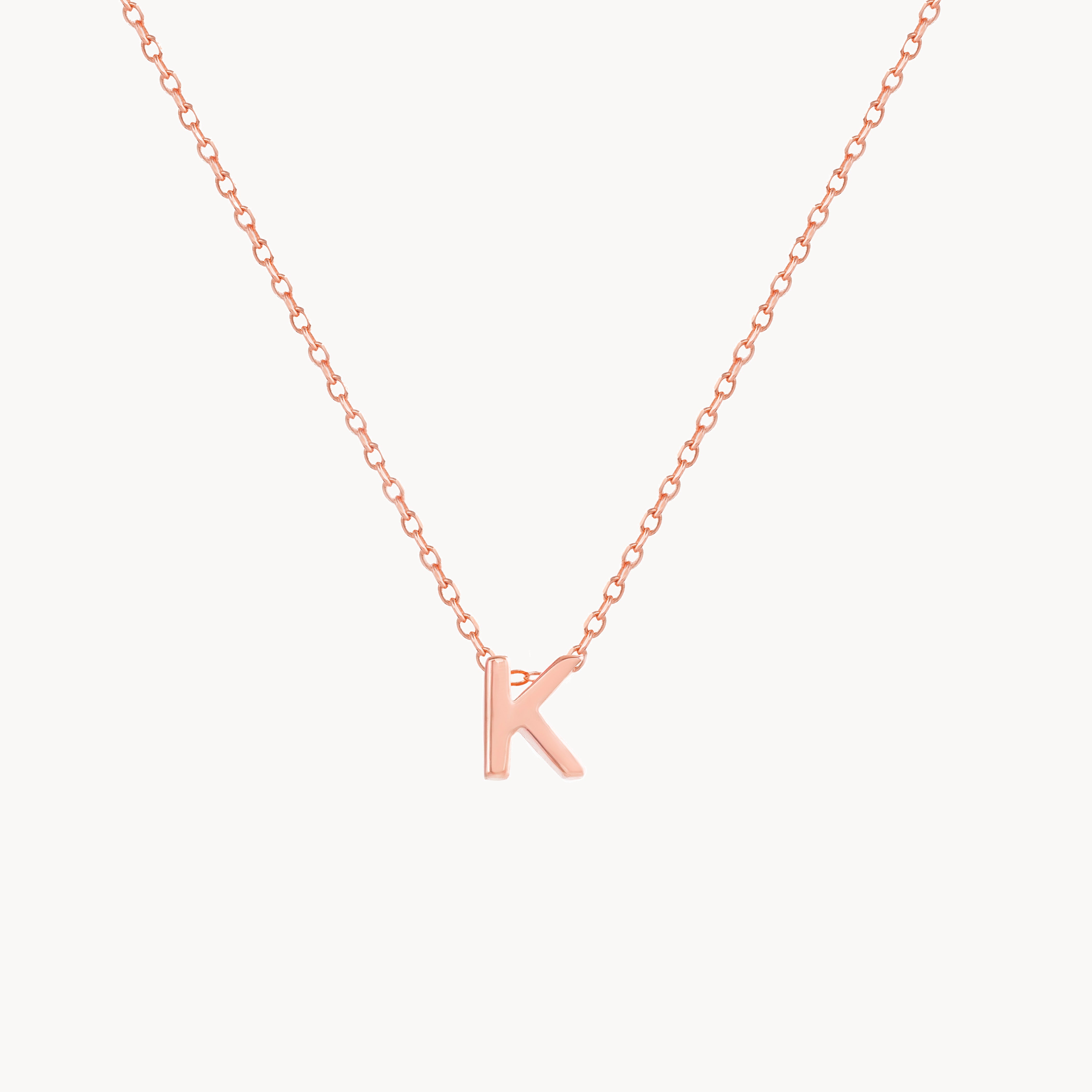 K - Alphabet Necklace
