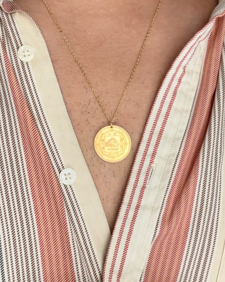 Nepal | Sagarmatha Coin Necklace