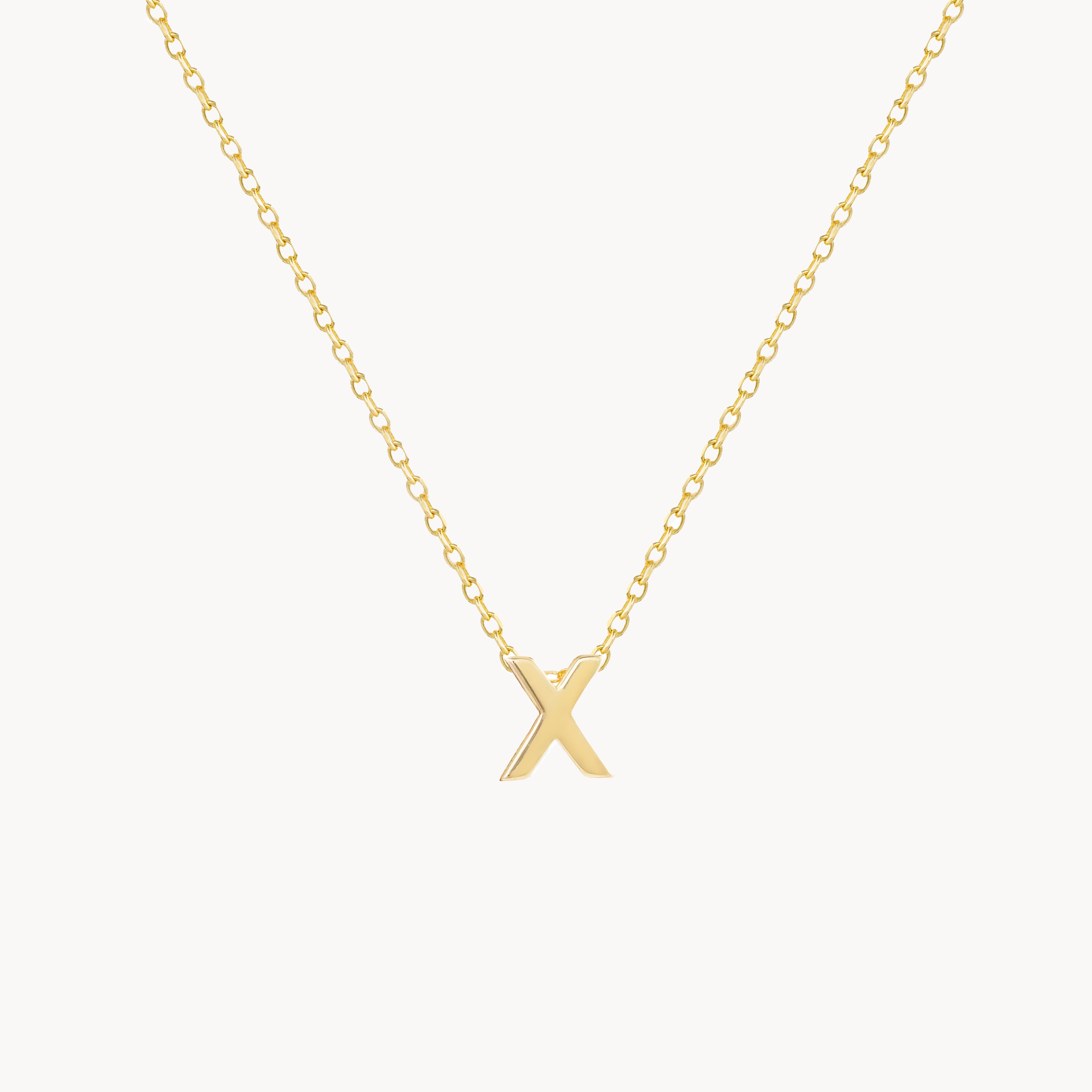 X - Alphabet Necklace