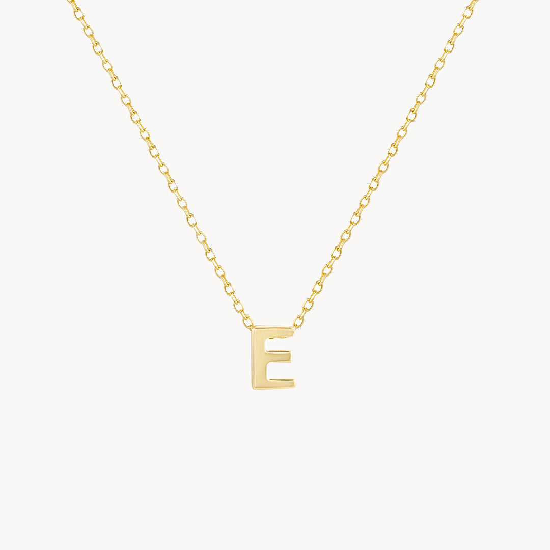 E - Alphabet Necklace