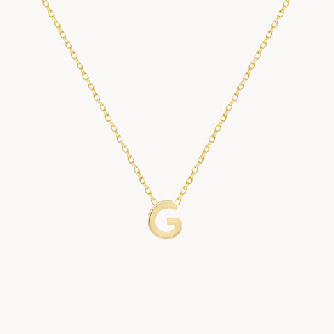 G Initial Necklace
