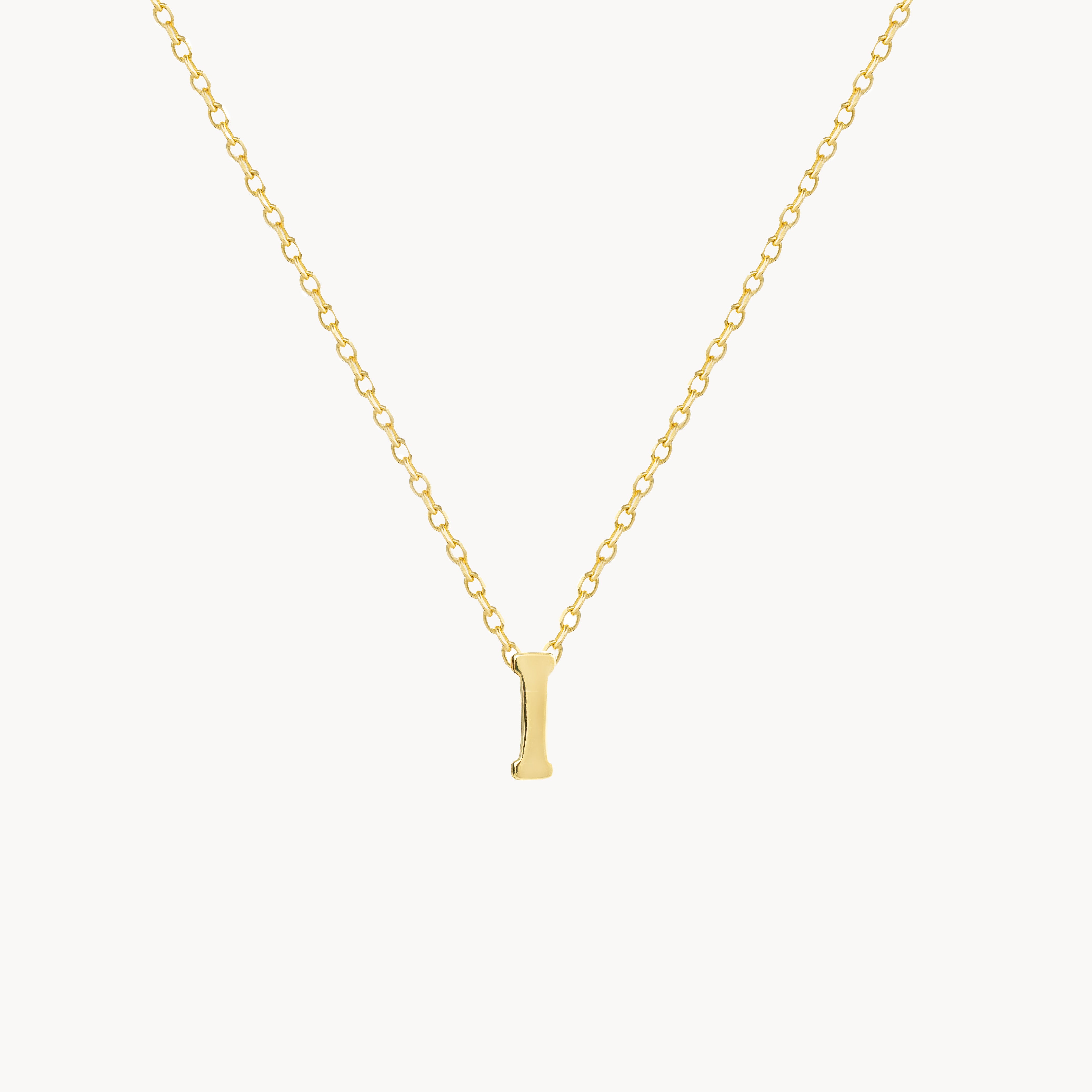 I - Alphabet Necklace