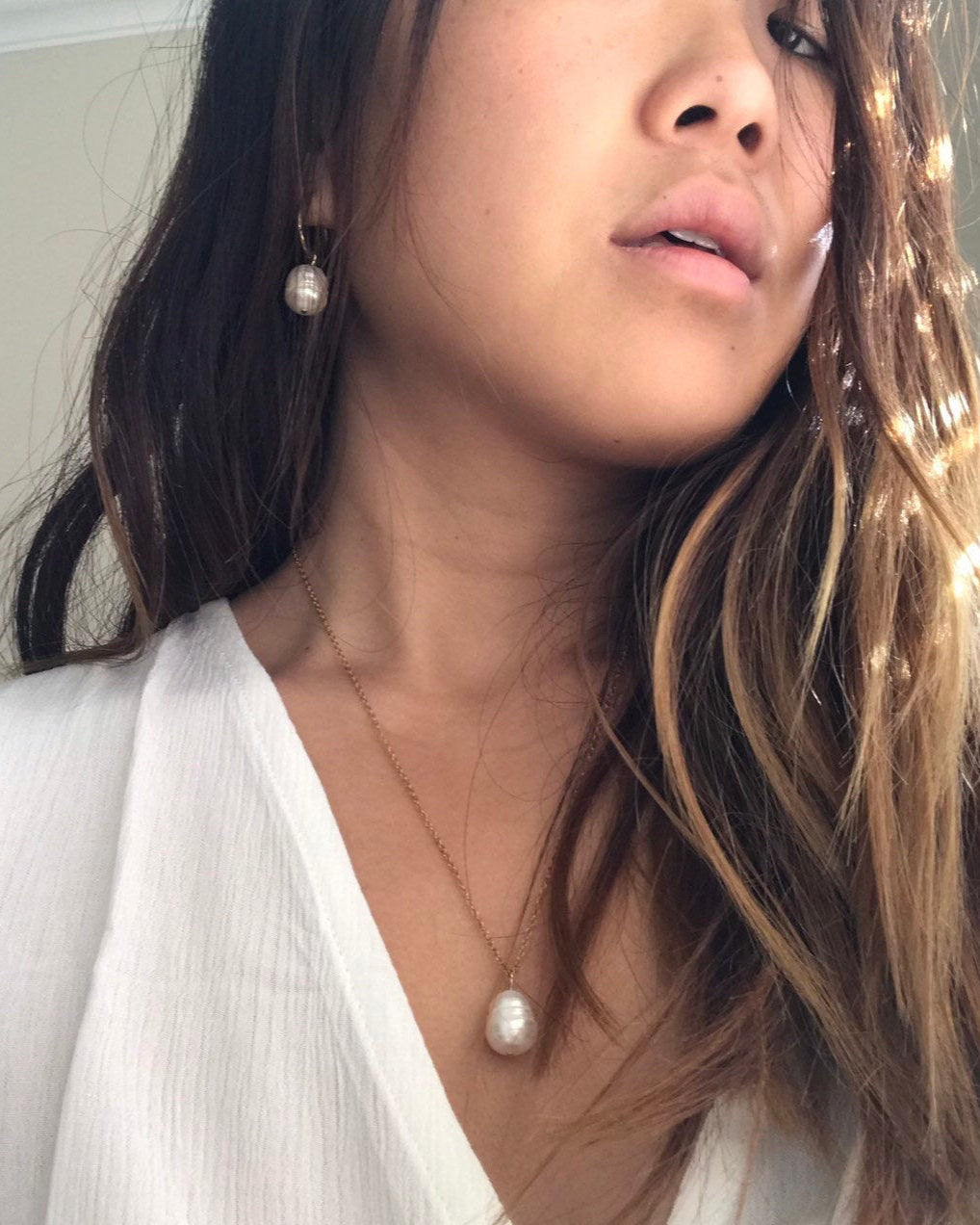 Layla Pearl Necklace