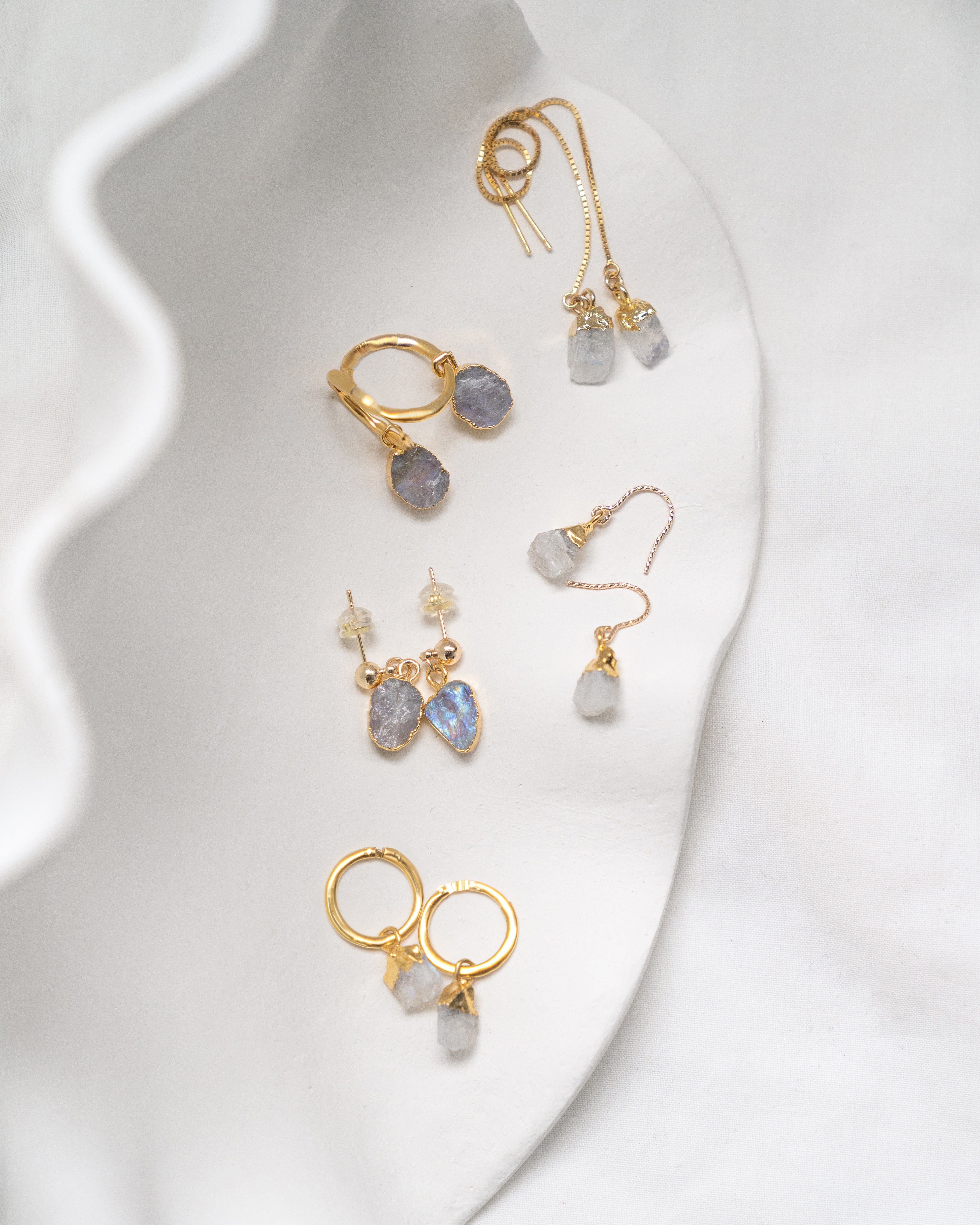 June Birthstone | Moonstone Earrings