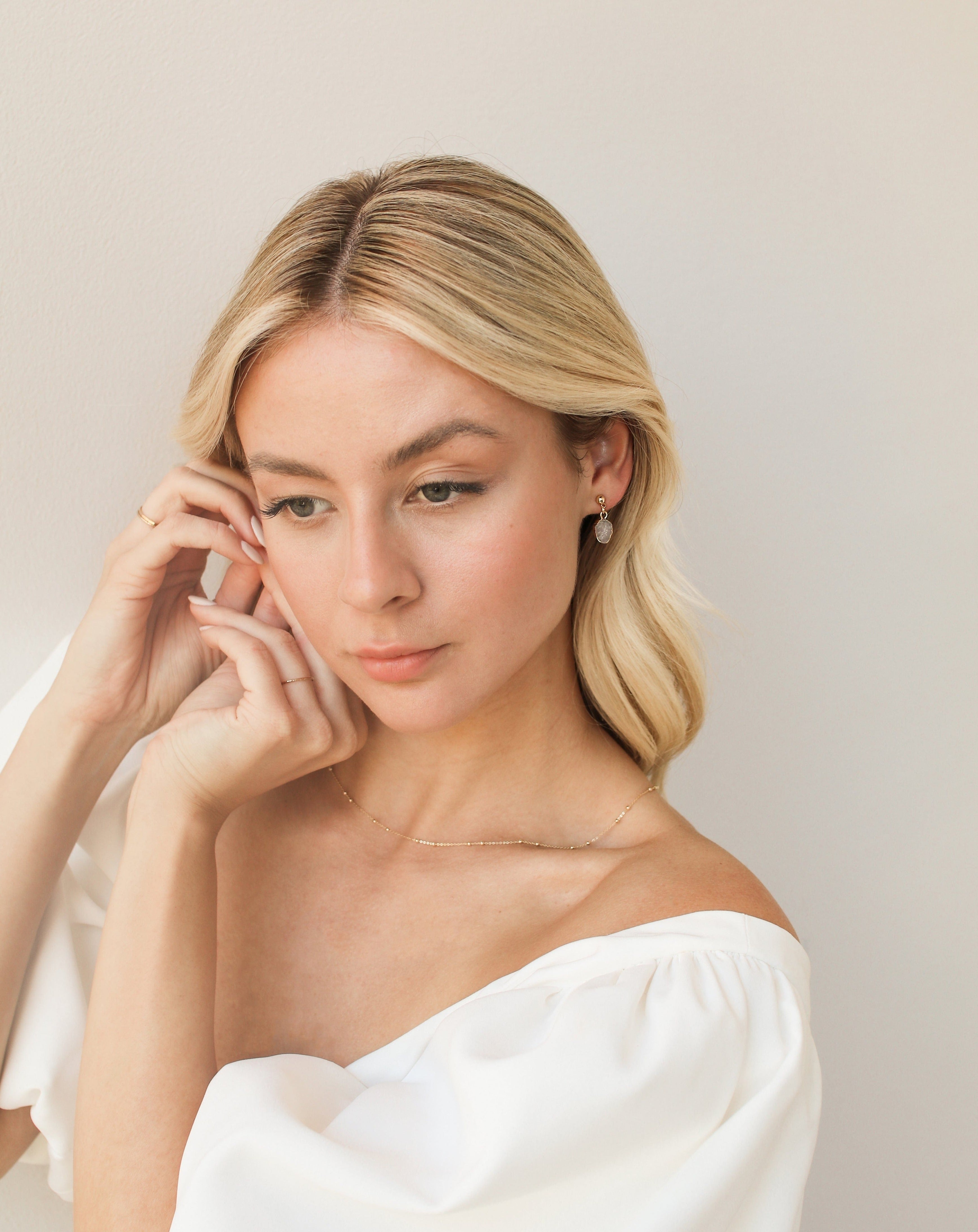 June Birthstone | Moonstone Earrings