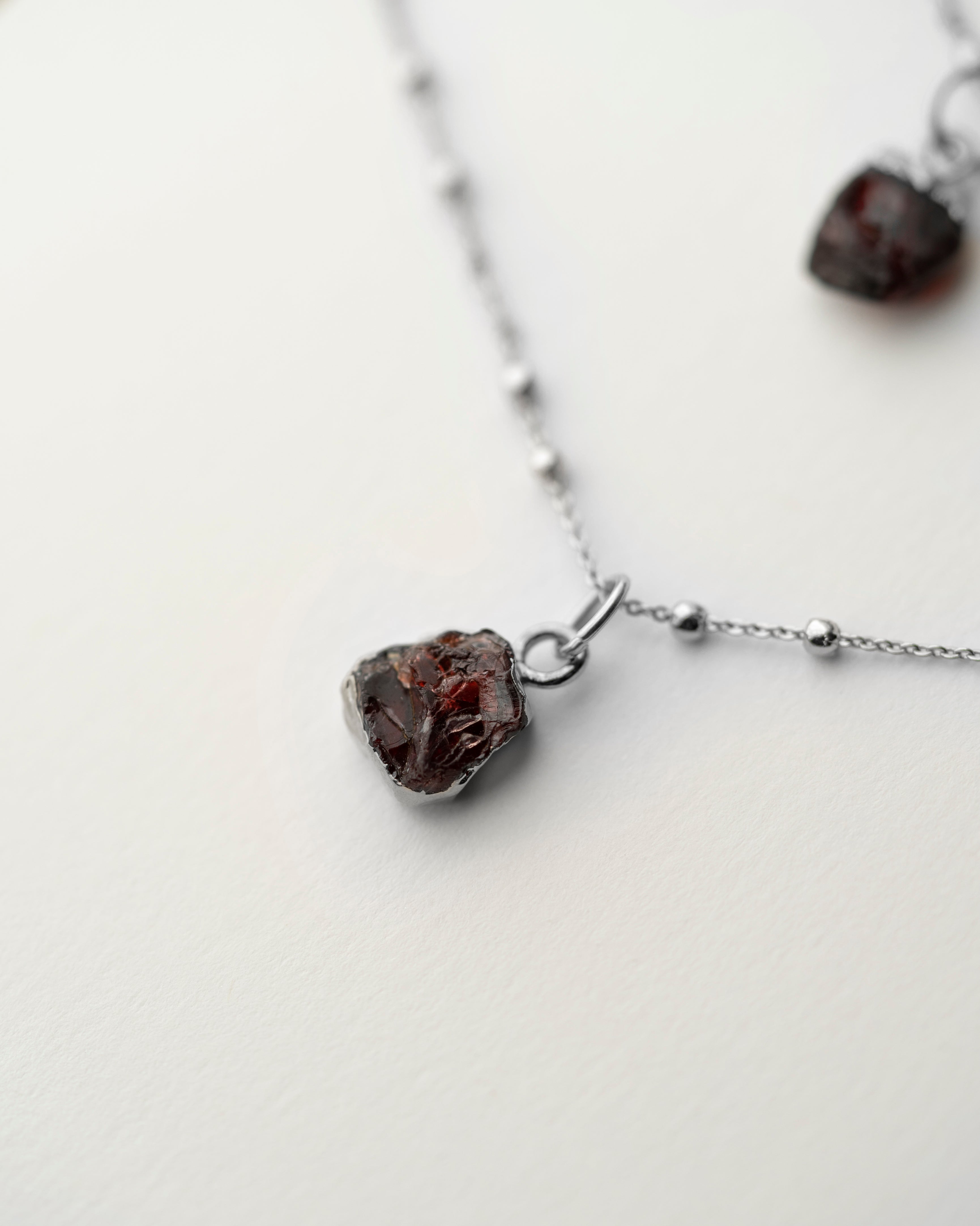 January Birthstone | Garnet Necklace