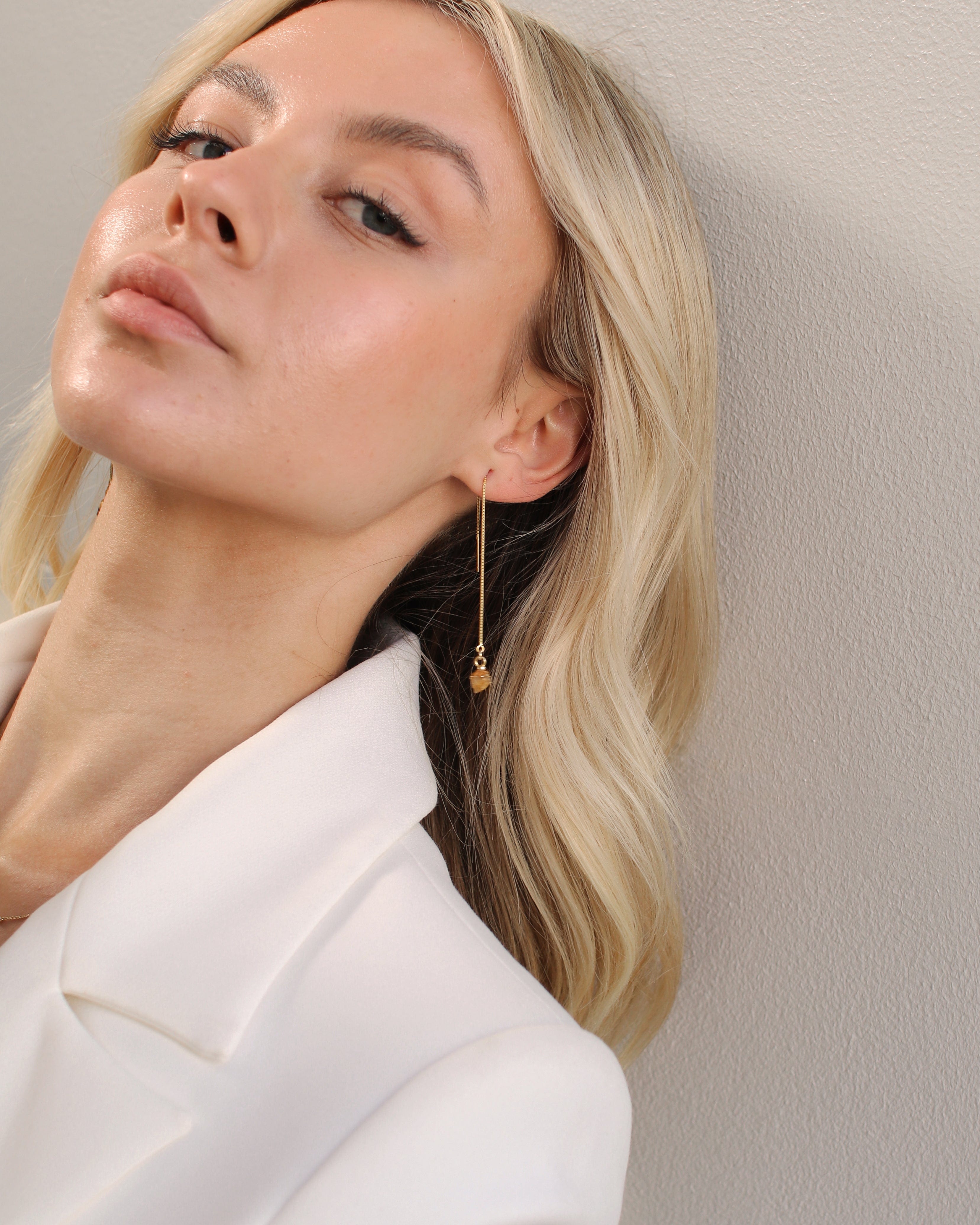 November Birthstone | Citrine Earrings