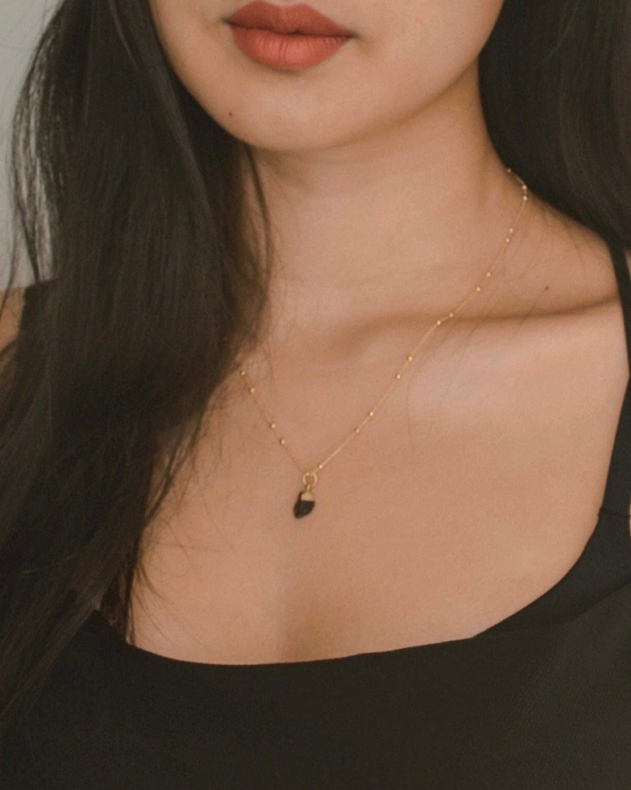 January Birthstone | Garnet Necklace