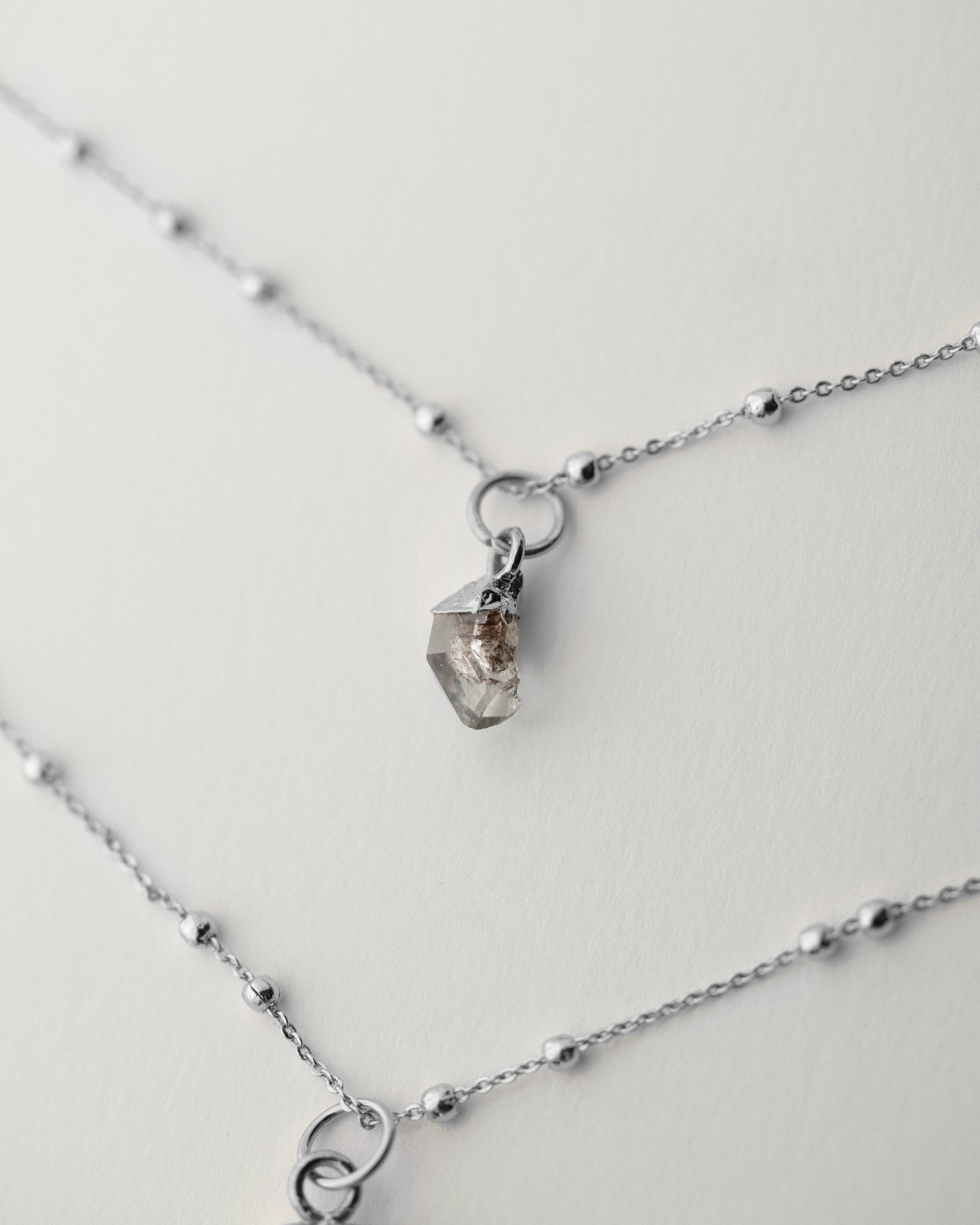 April Birthstone | Herkimer Diamond Necklace