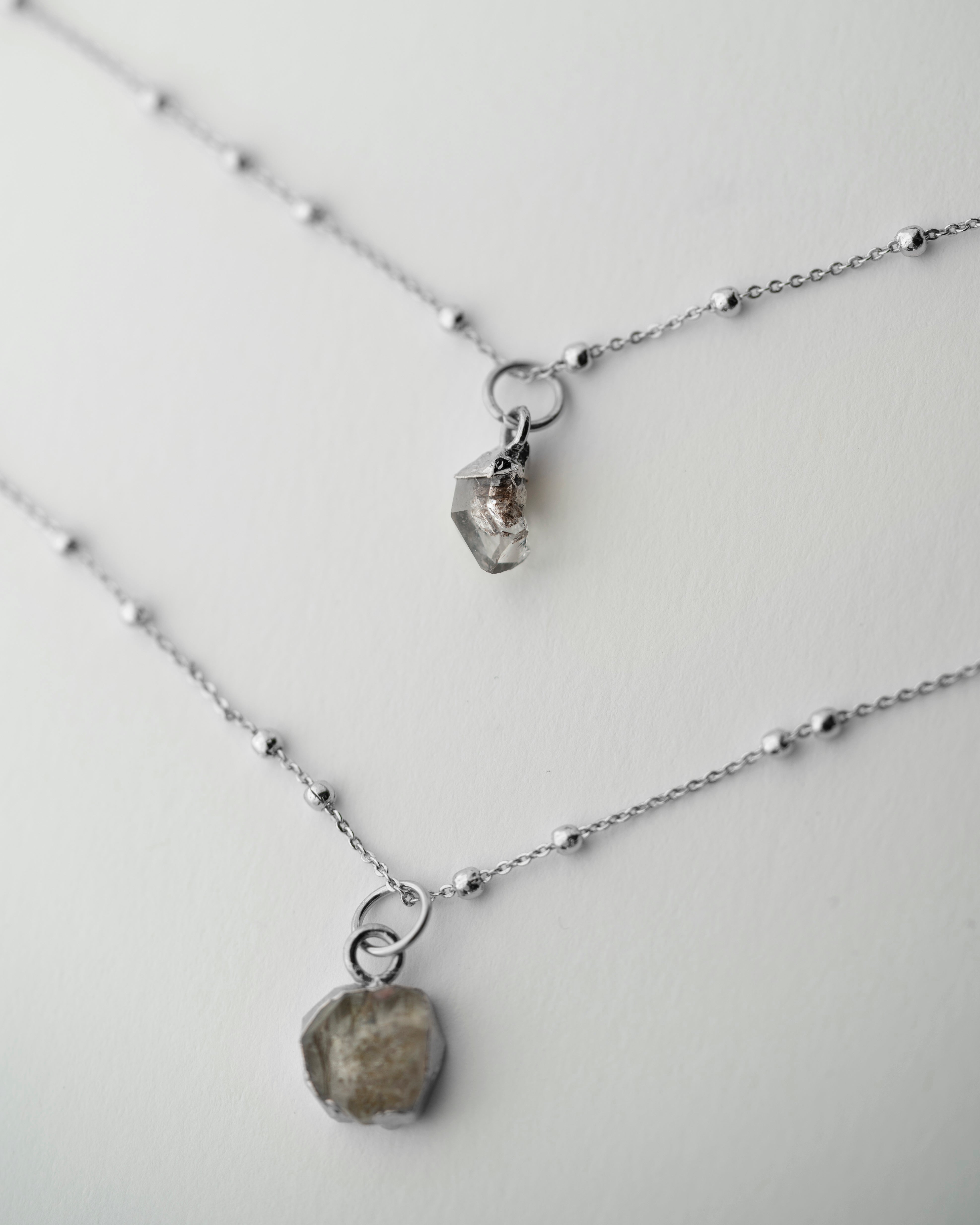 April Birthstone | Herkimer Diamond Necklace