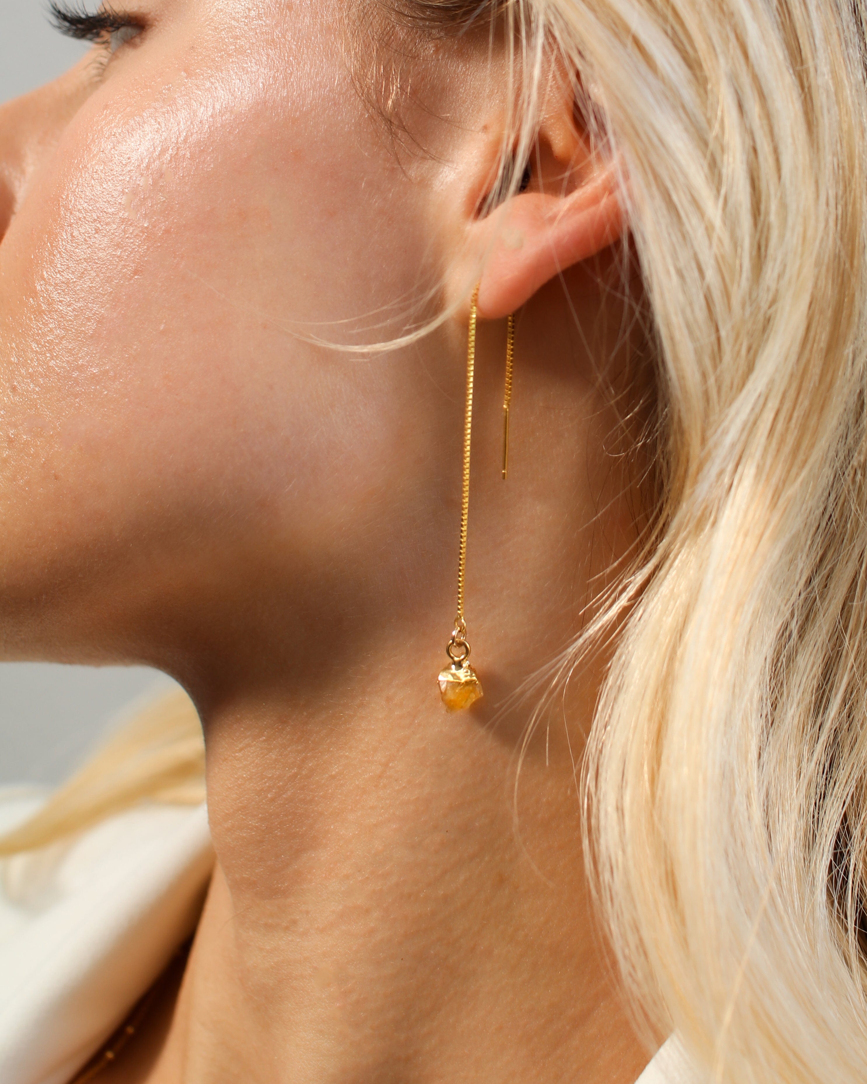 November Birthstone | Citrine Earrings