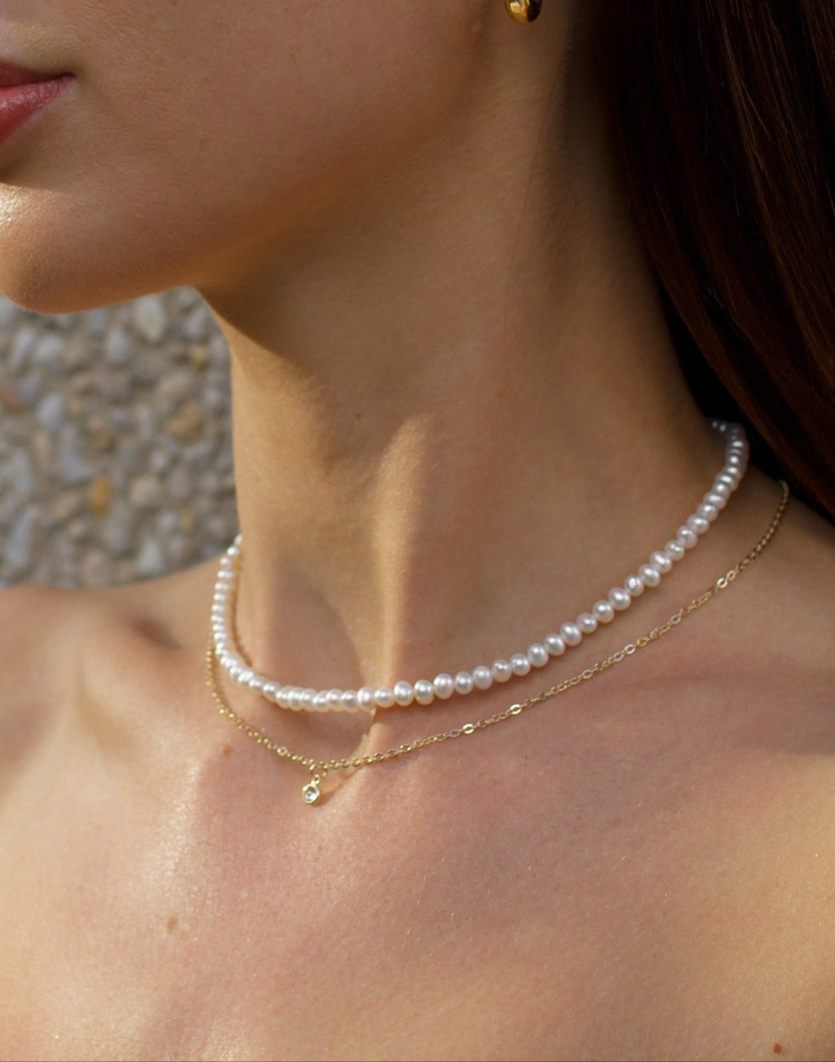 Adeline Pearl Choker