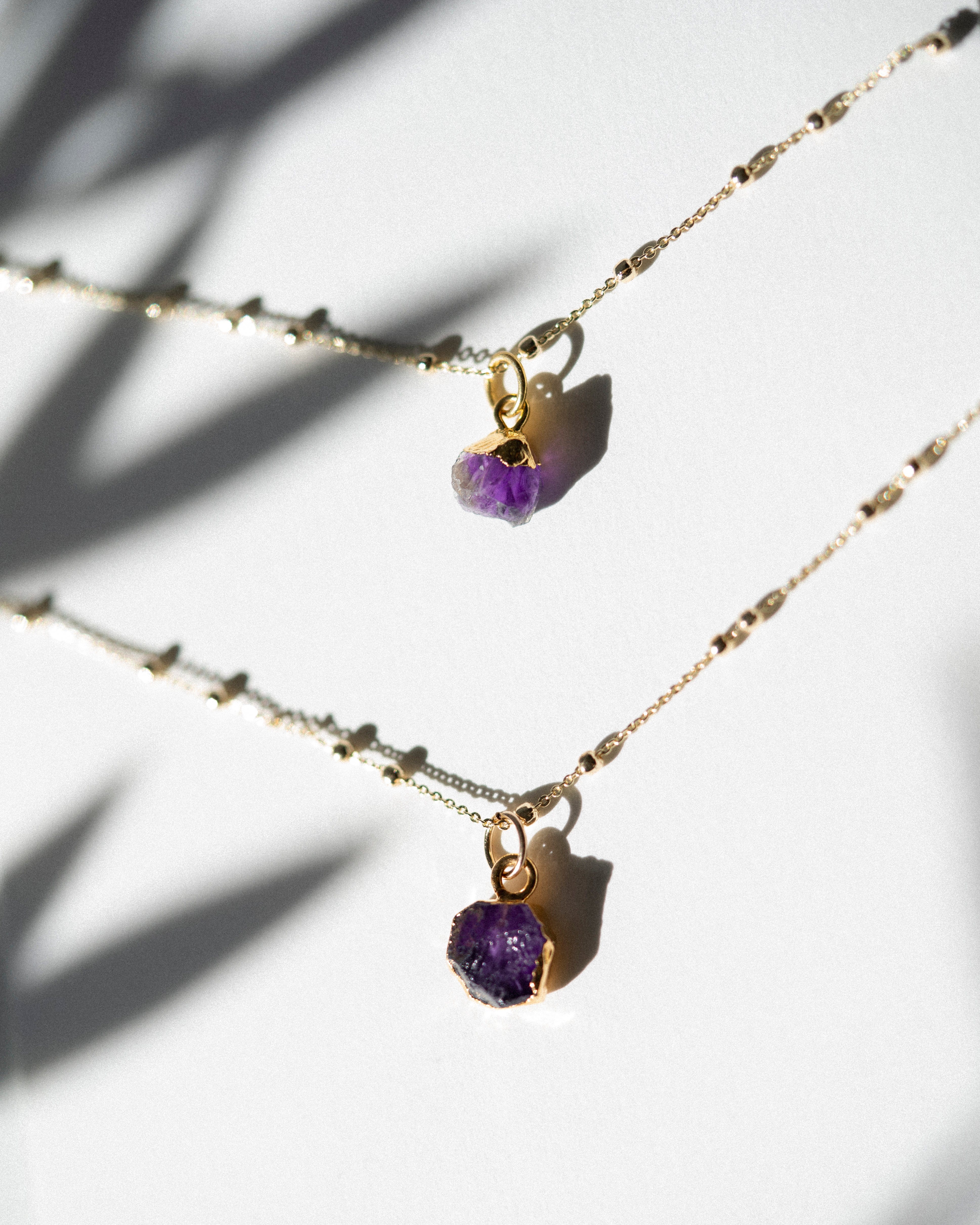 February Birthstone | Amethyst Necklace