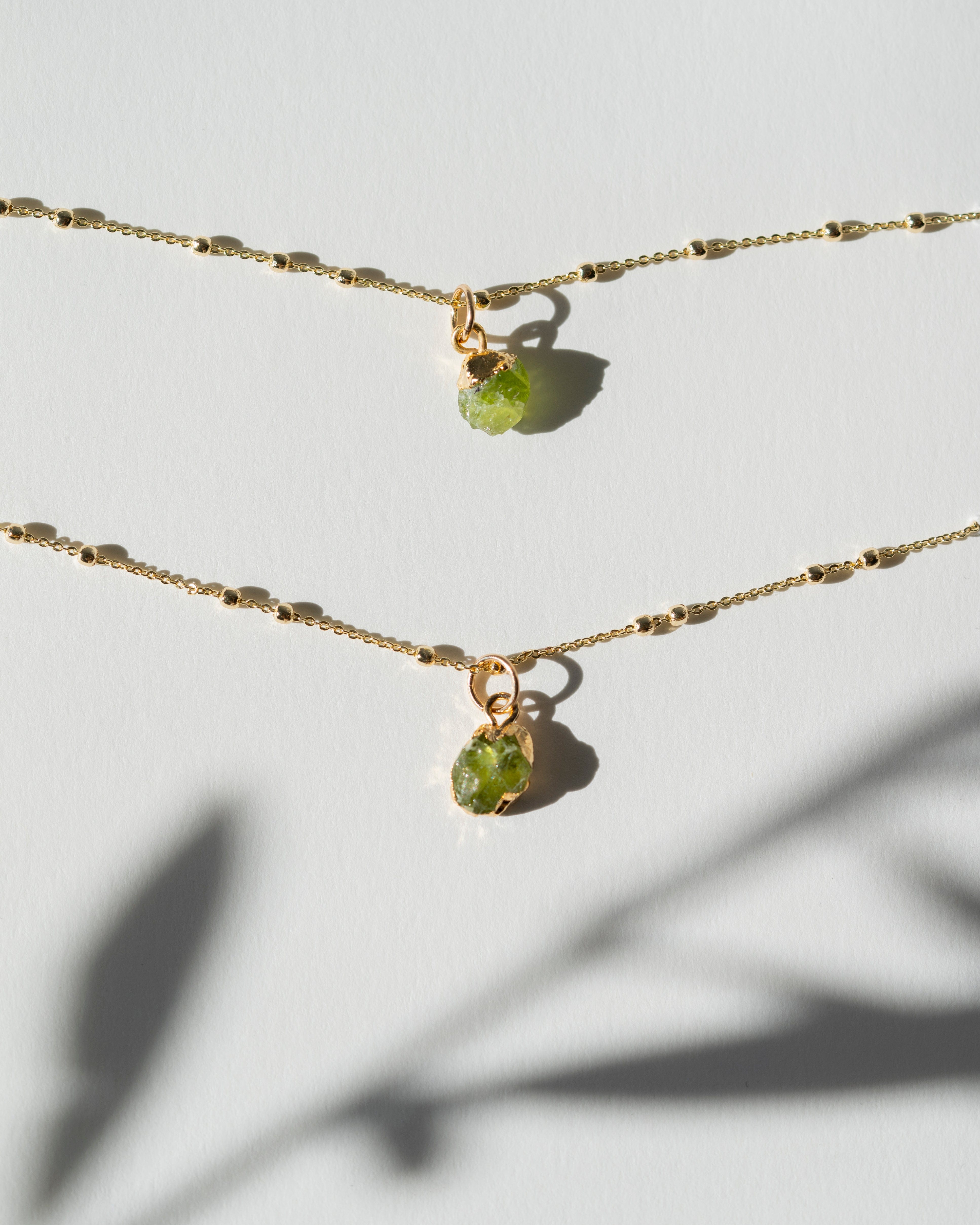 August Birthstone | Peridot Necklace