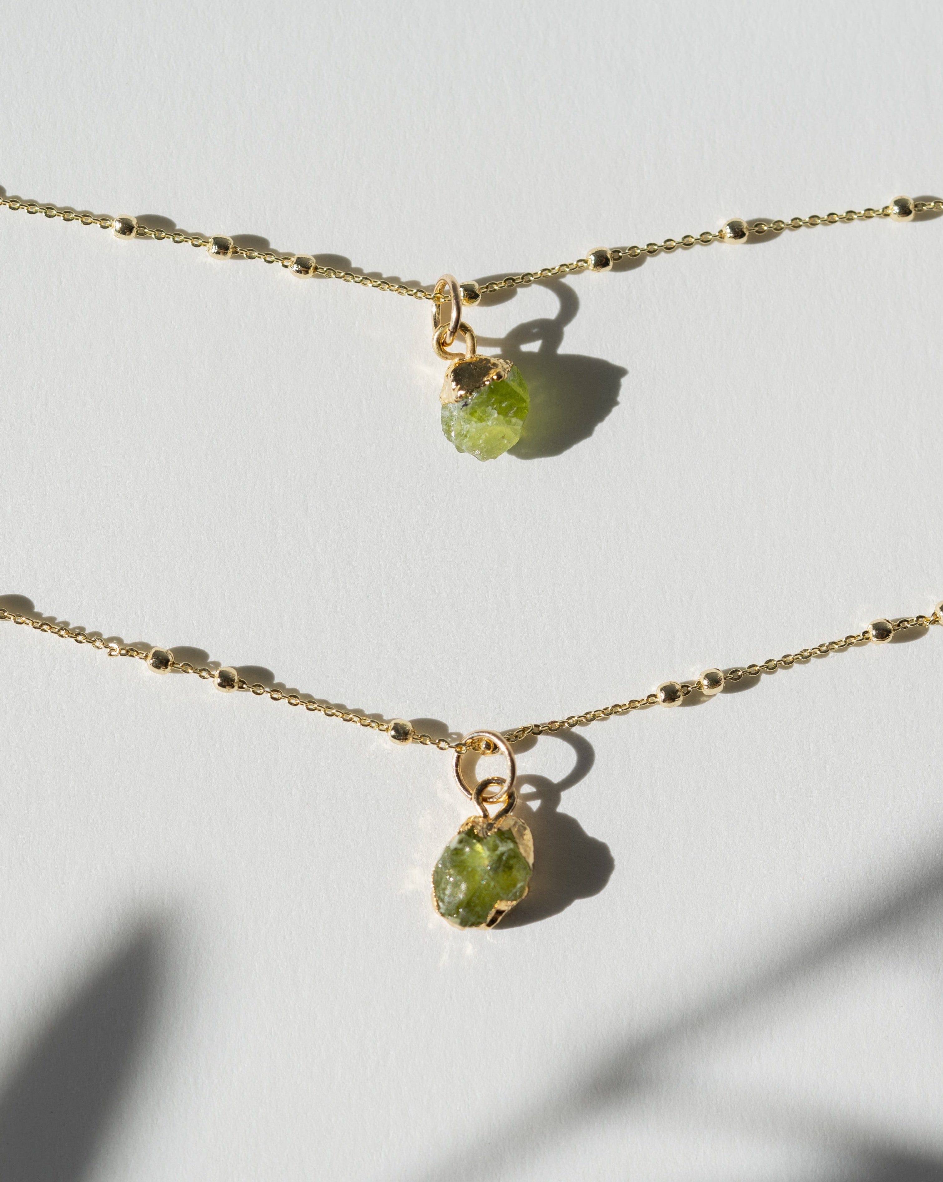 August Birthstone | Peridot Necklace