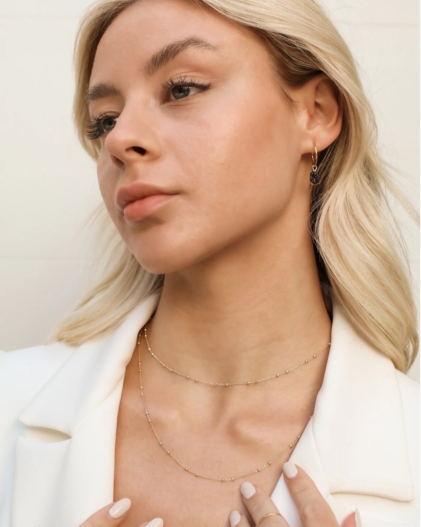 Lea Double Bead Chain Necklace™