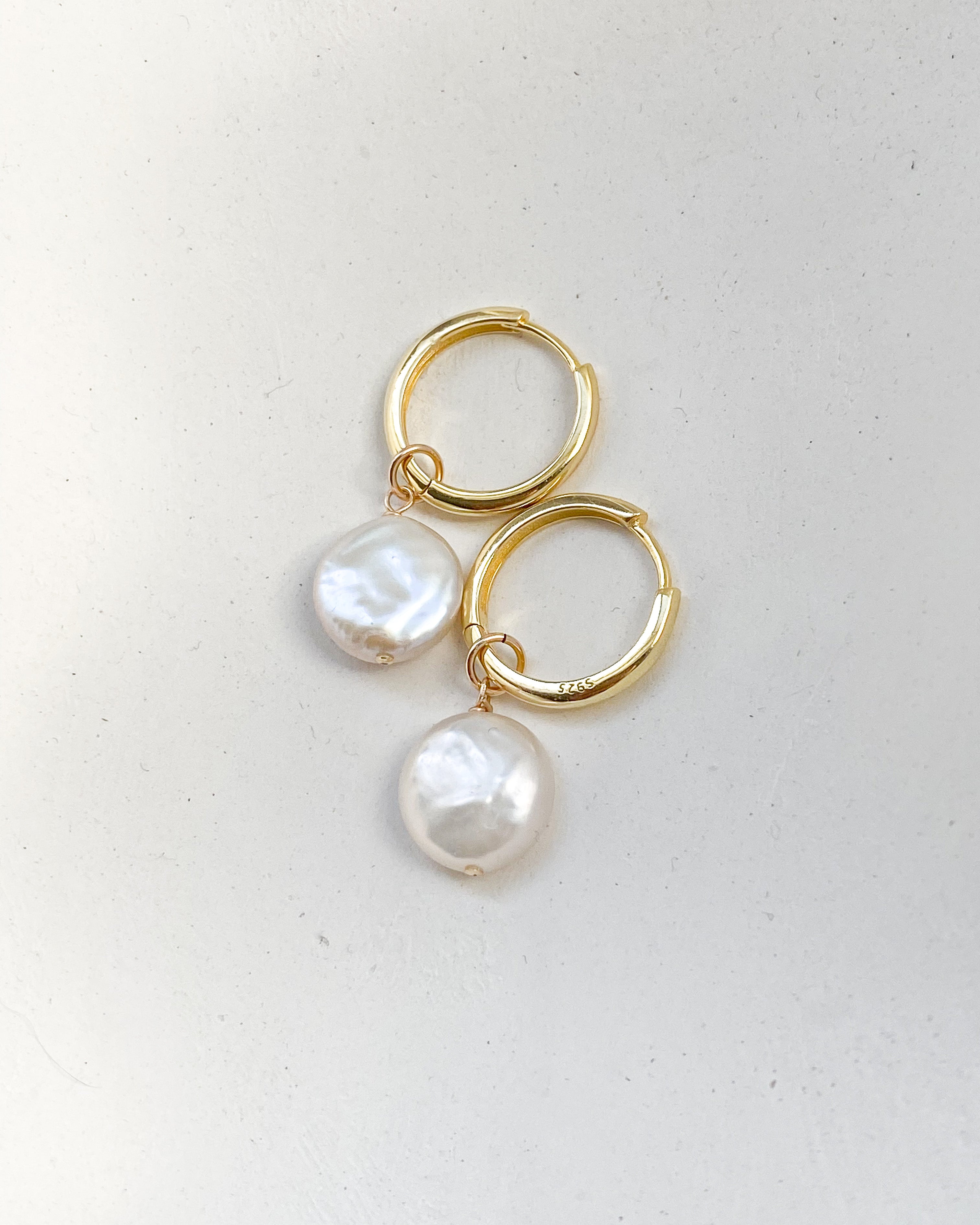 Lua Pearl Hoops