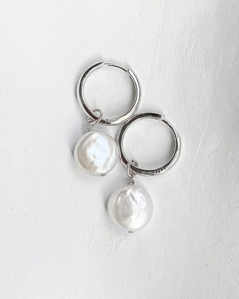 Lua Pearl Hoops