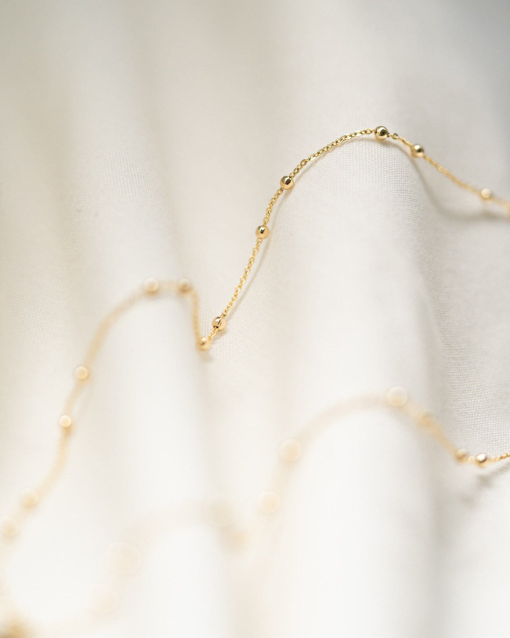 Lea Double Bead Chain Necklace™