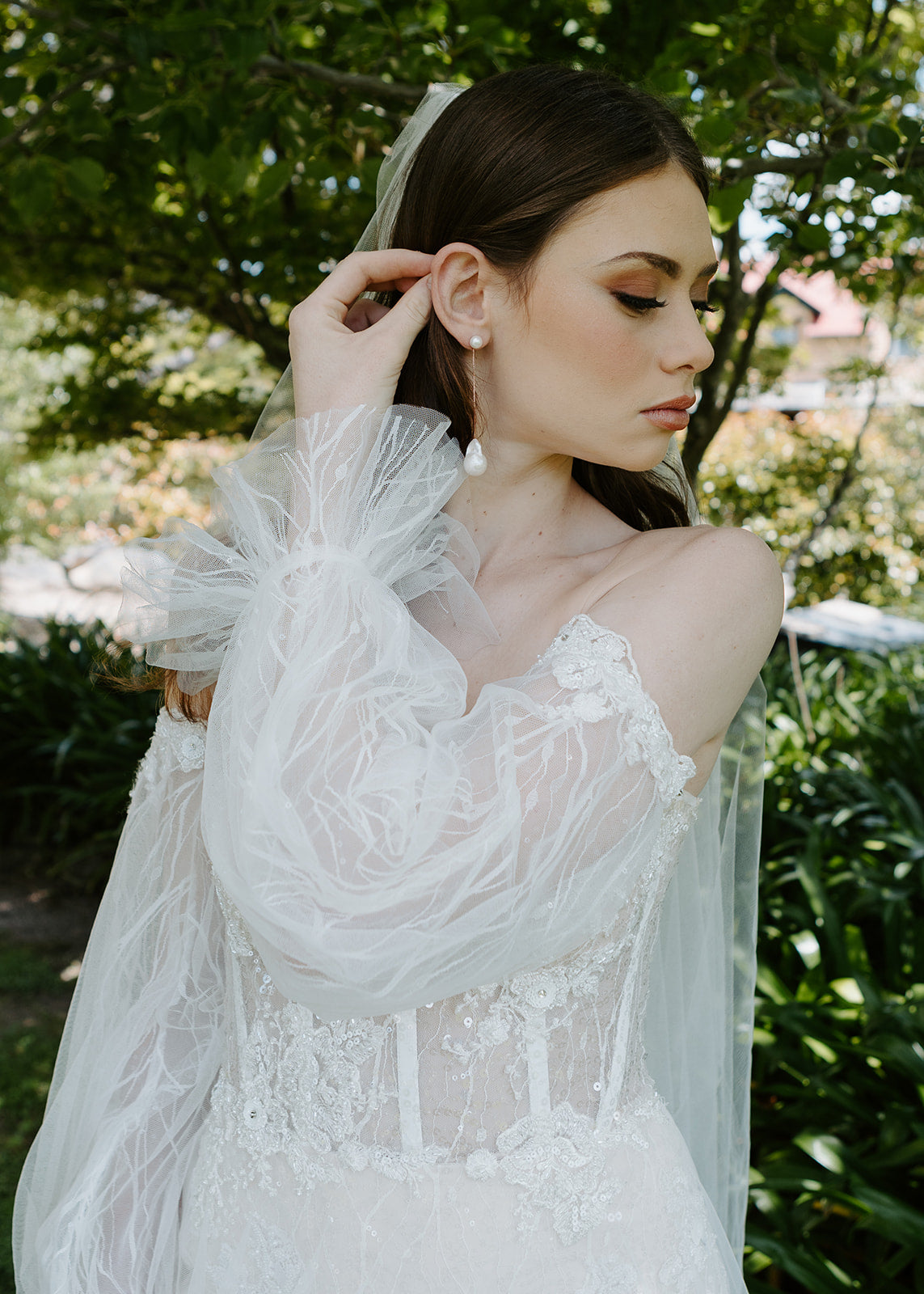 Menaka I Grande Pearl Earrings