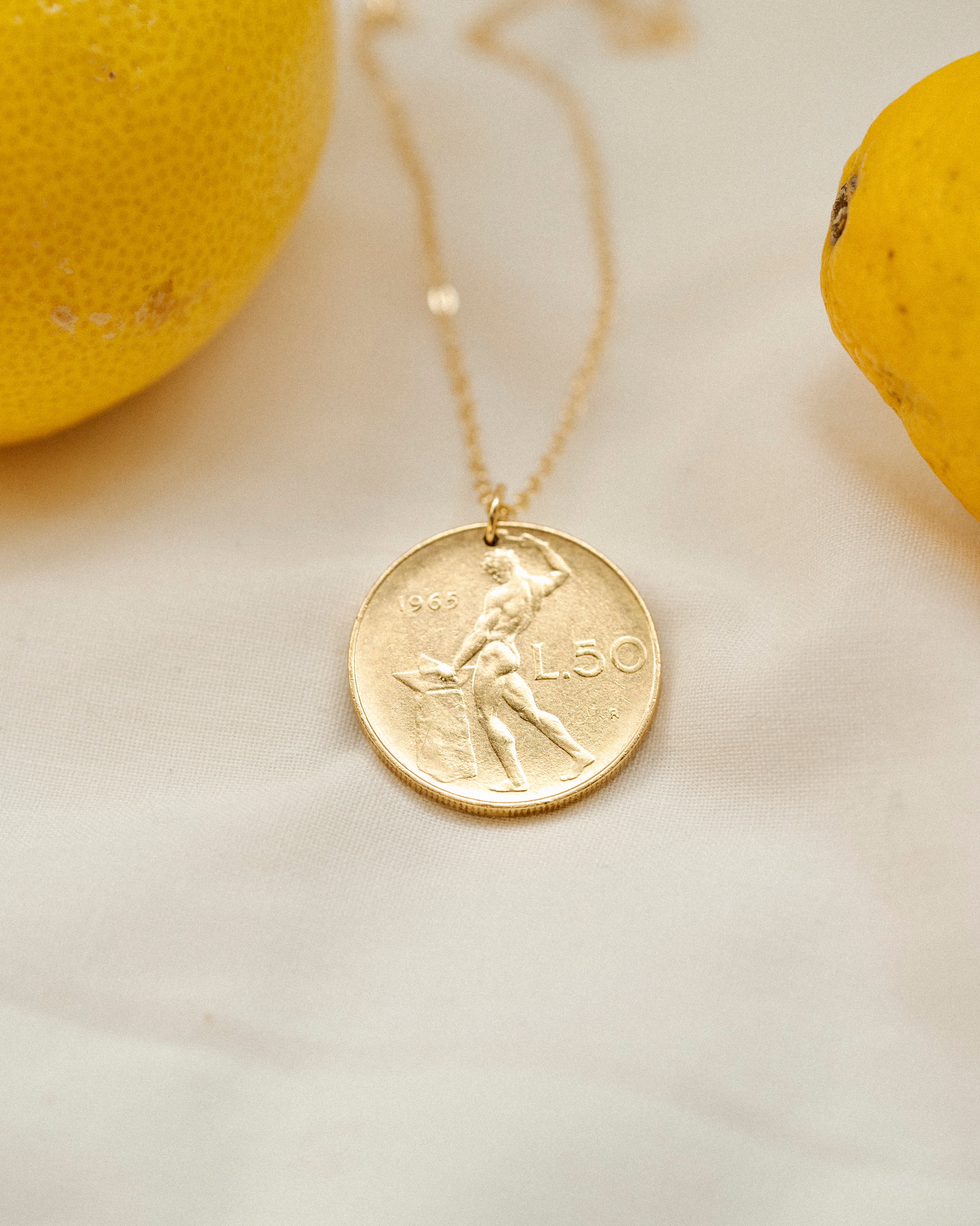 Italy | Vulcan Coin Necklace
