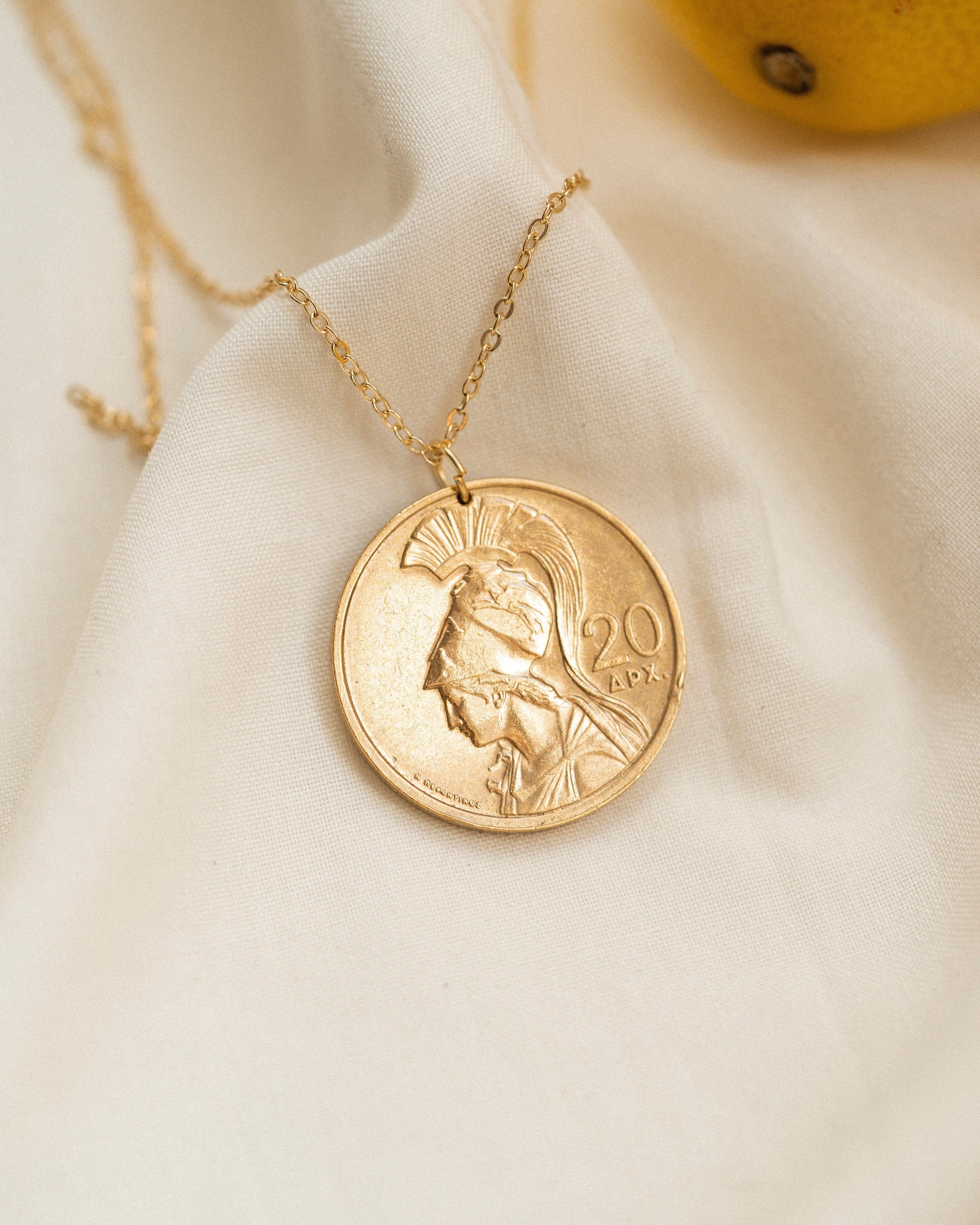 Greece | Athena Coin Necklace