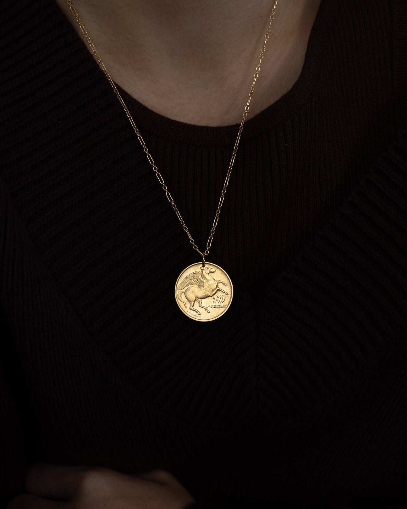 Greece | Pegasus Coin Necklace