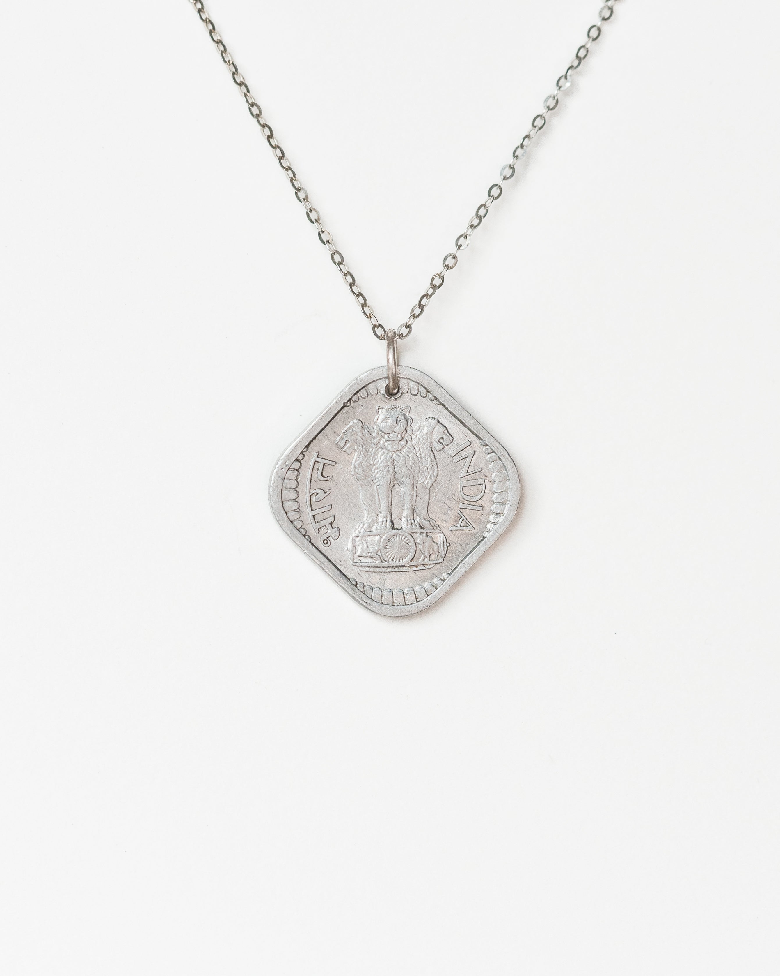 India | Diamond Coin Necklace