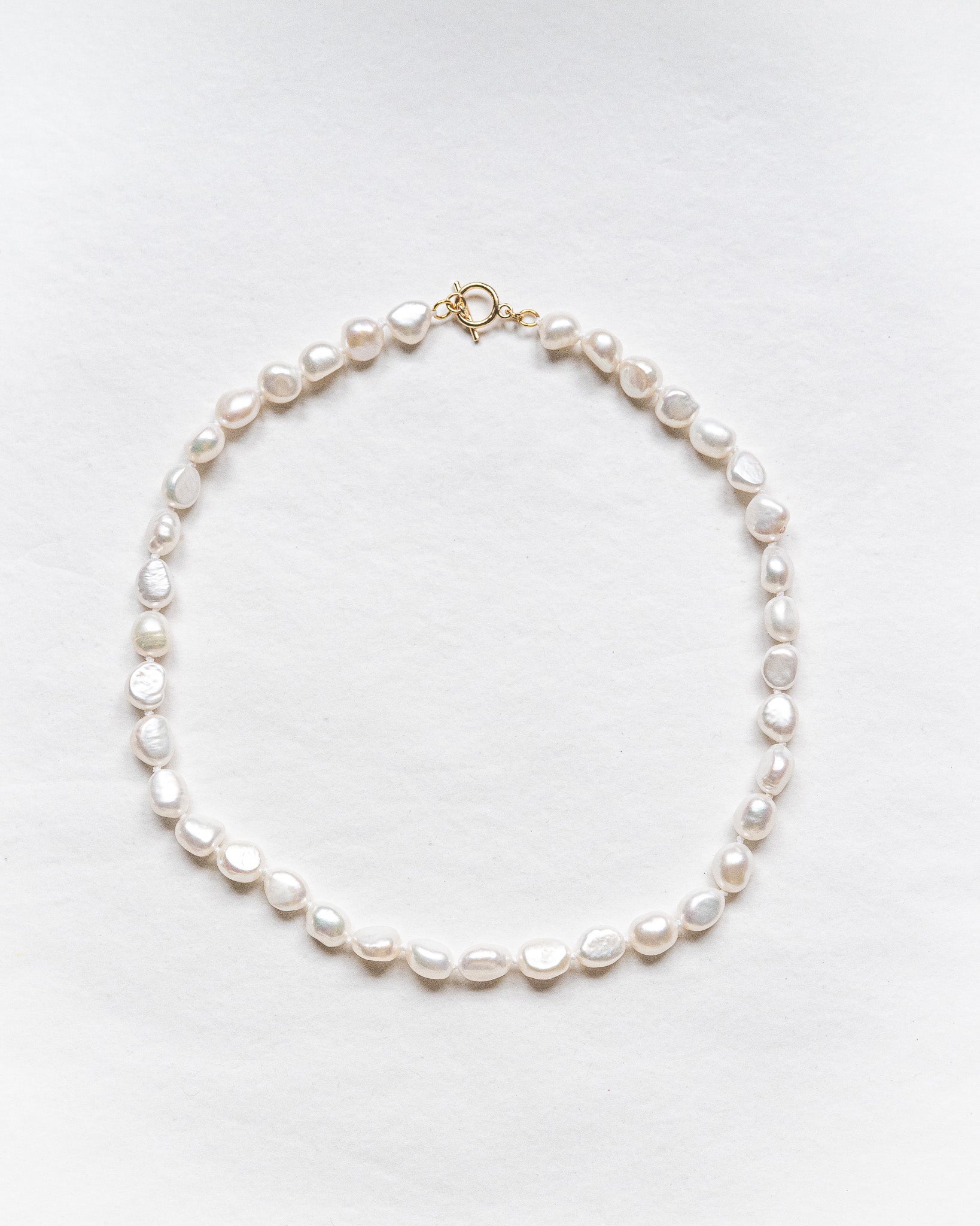 Elisse Single Pearl Choker