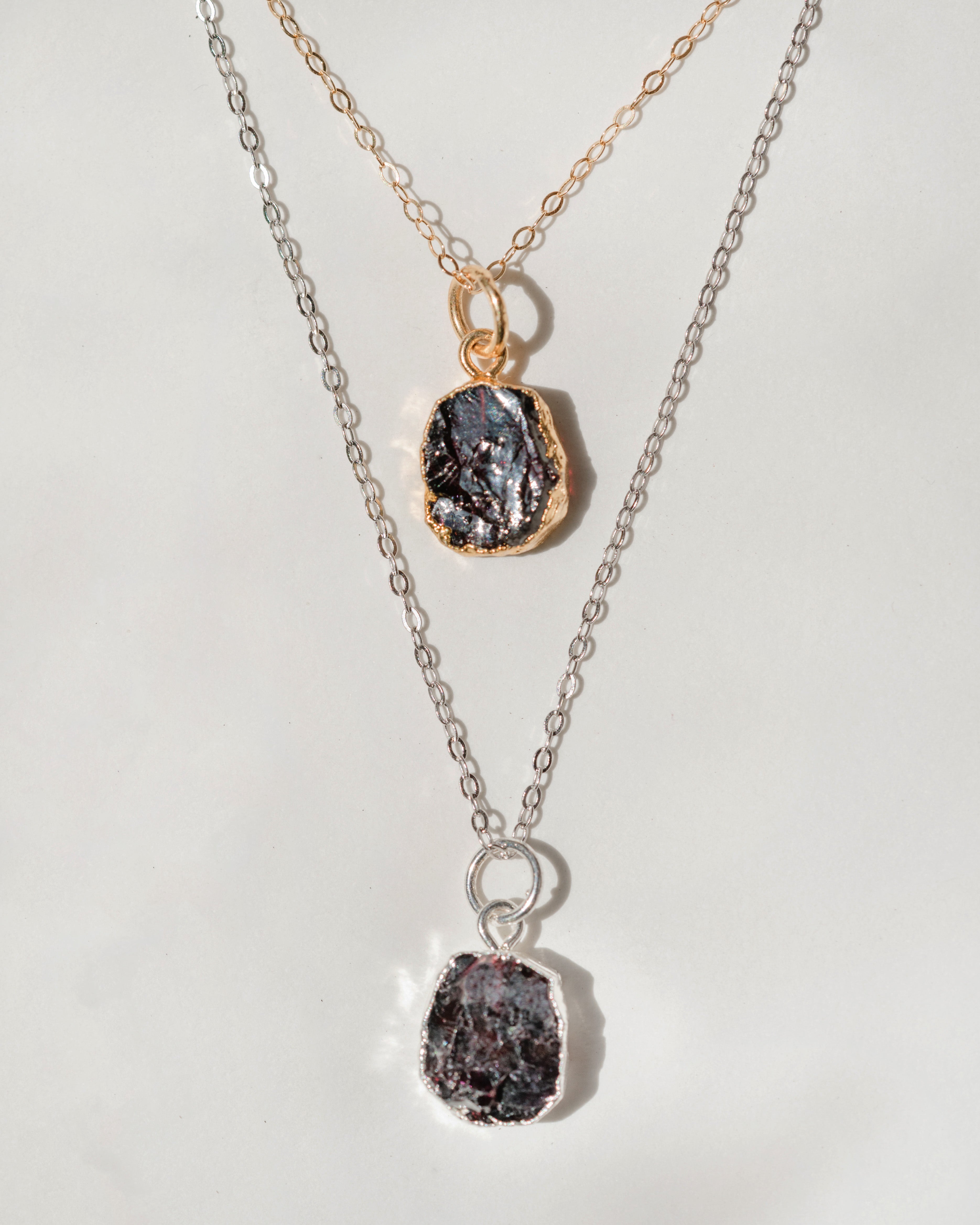 January Birthstone | Garnet Necklace