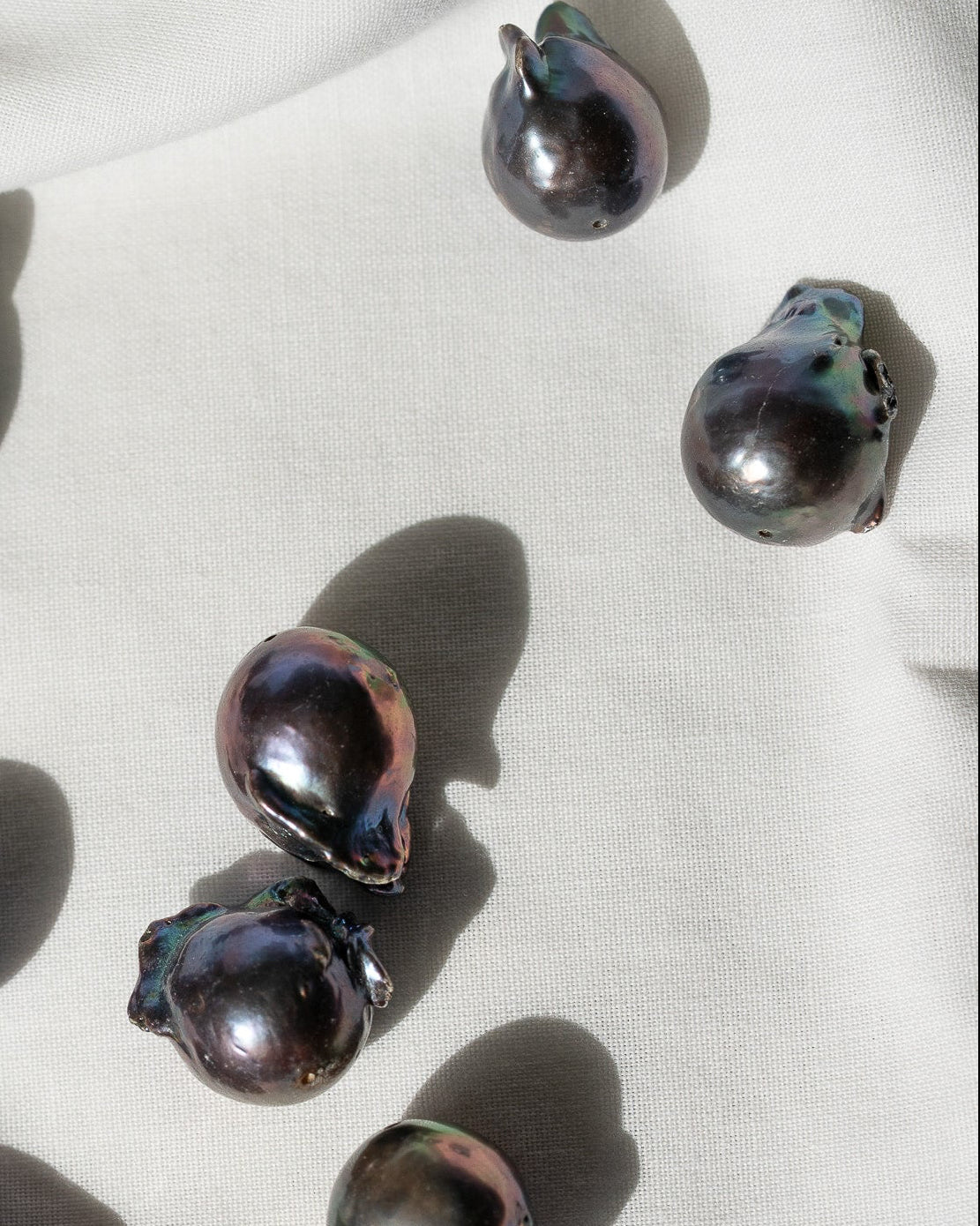 Morgana Black Pearl Necklace