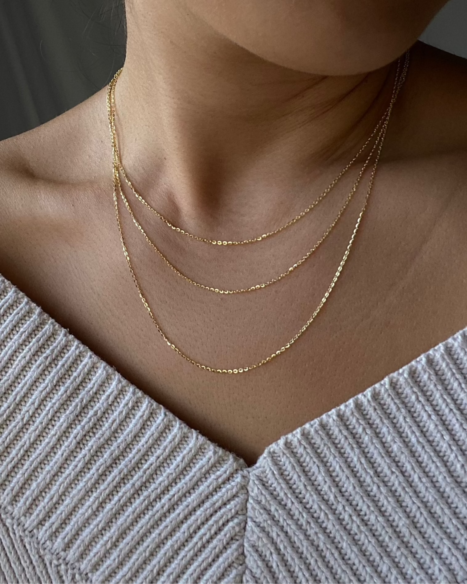 Plain Chain Necklace