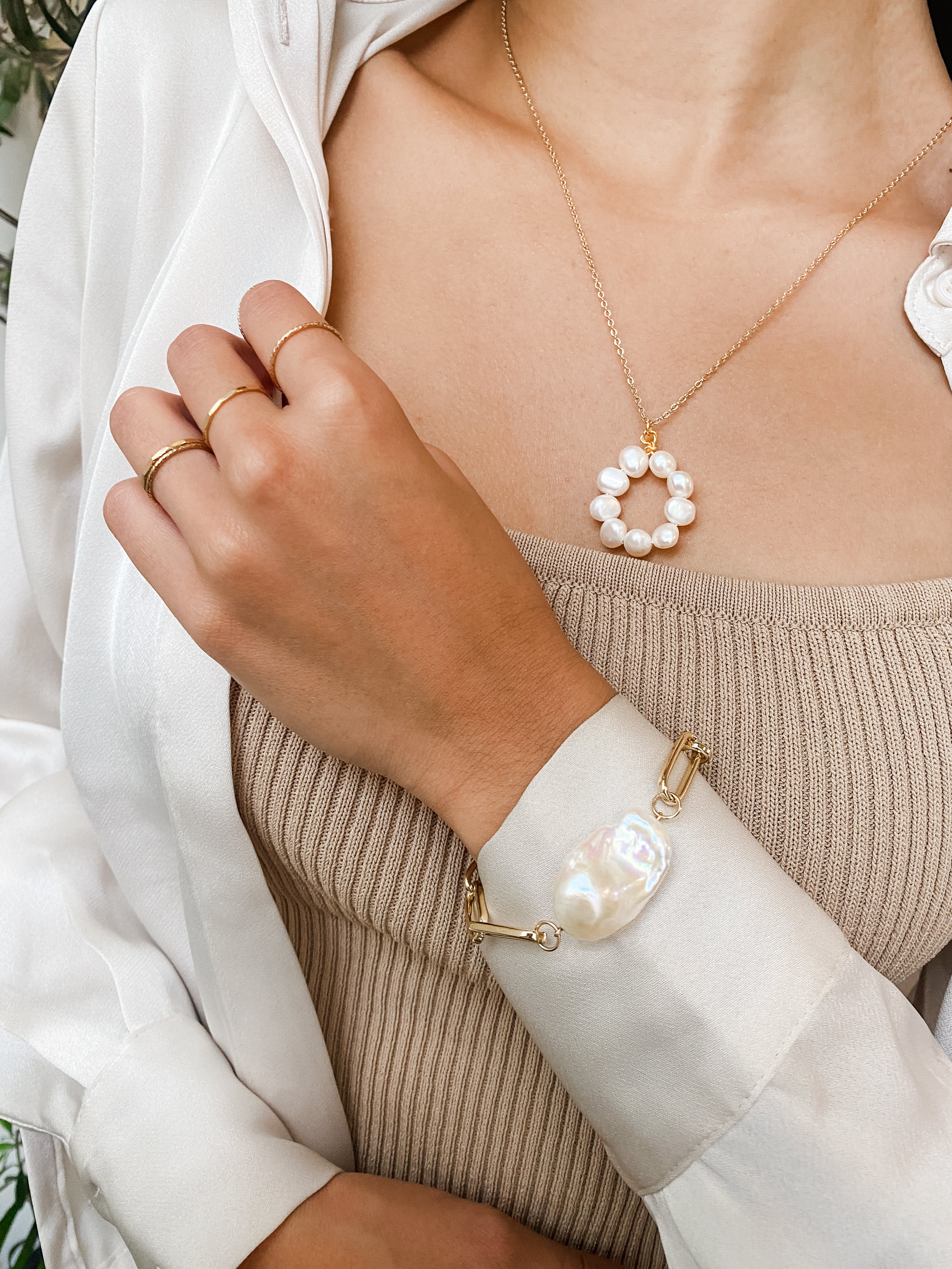 Alison Pearl Necklace