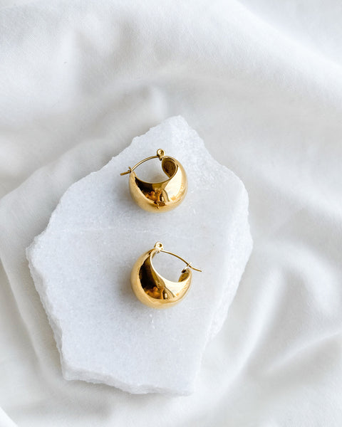 Medium Dome Earrings