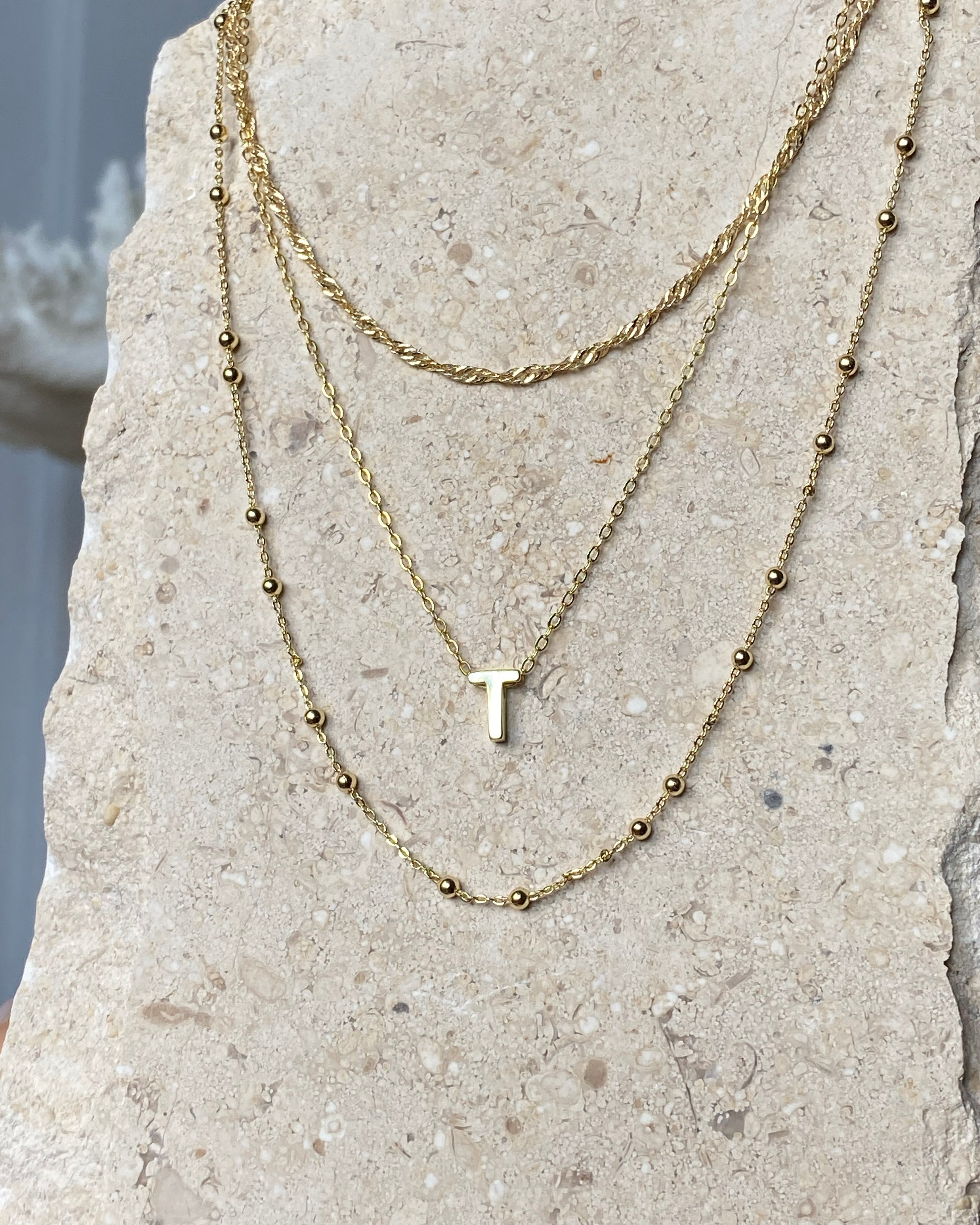 T - Alphabet Necklace