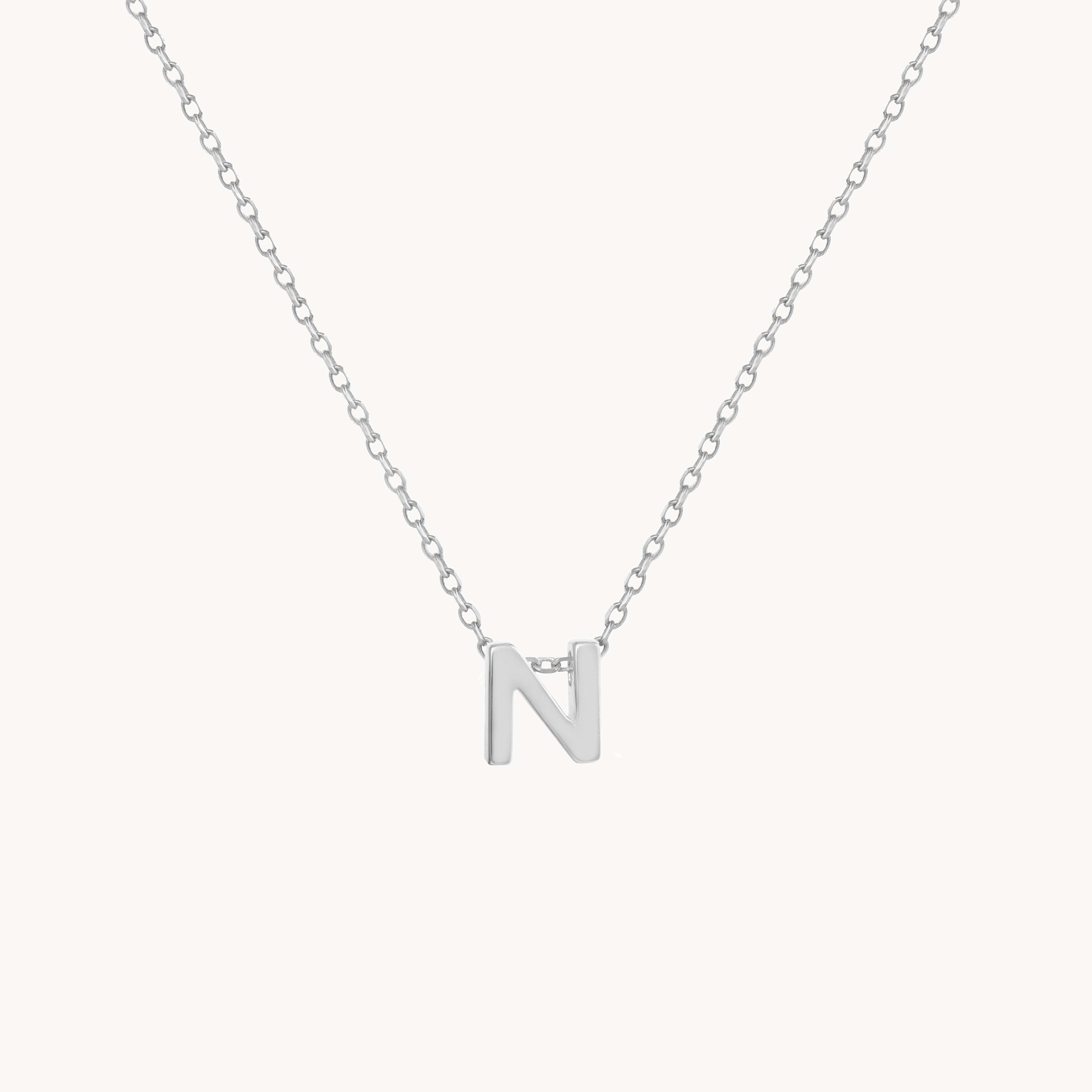 N - Alphabet Necklace