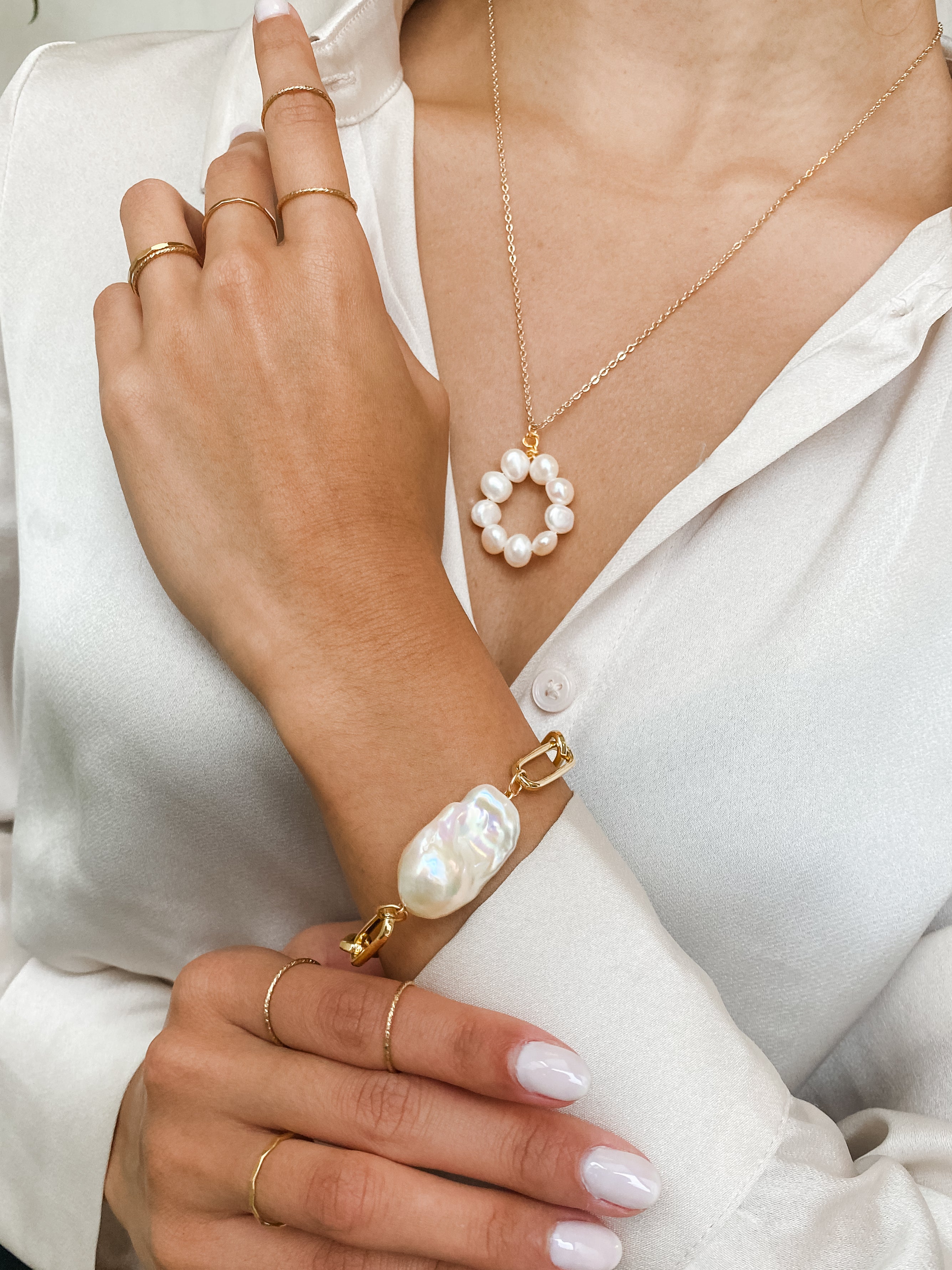 Alison Pearl Necklace