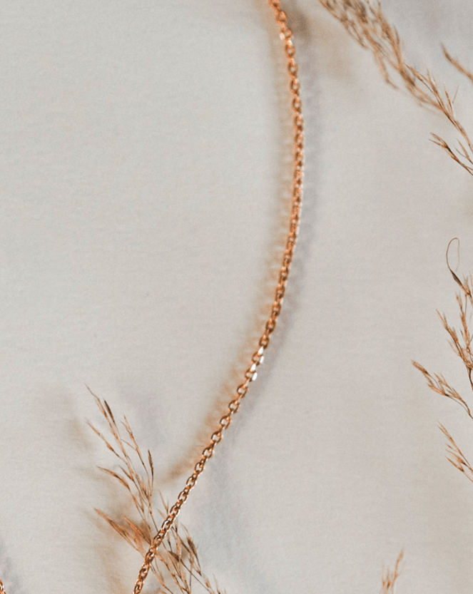 Plain Chain Anklet